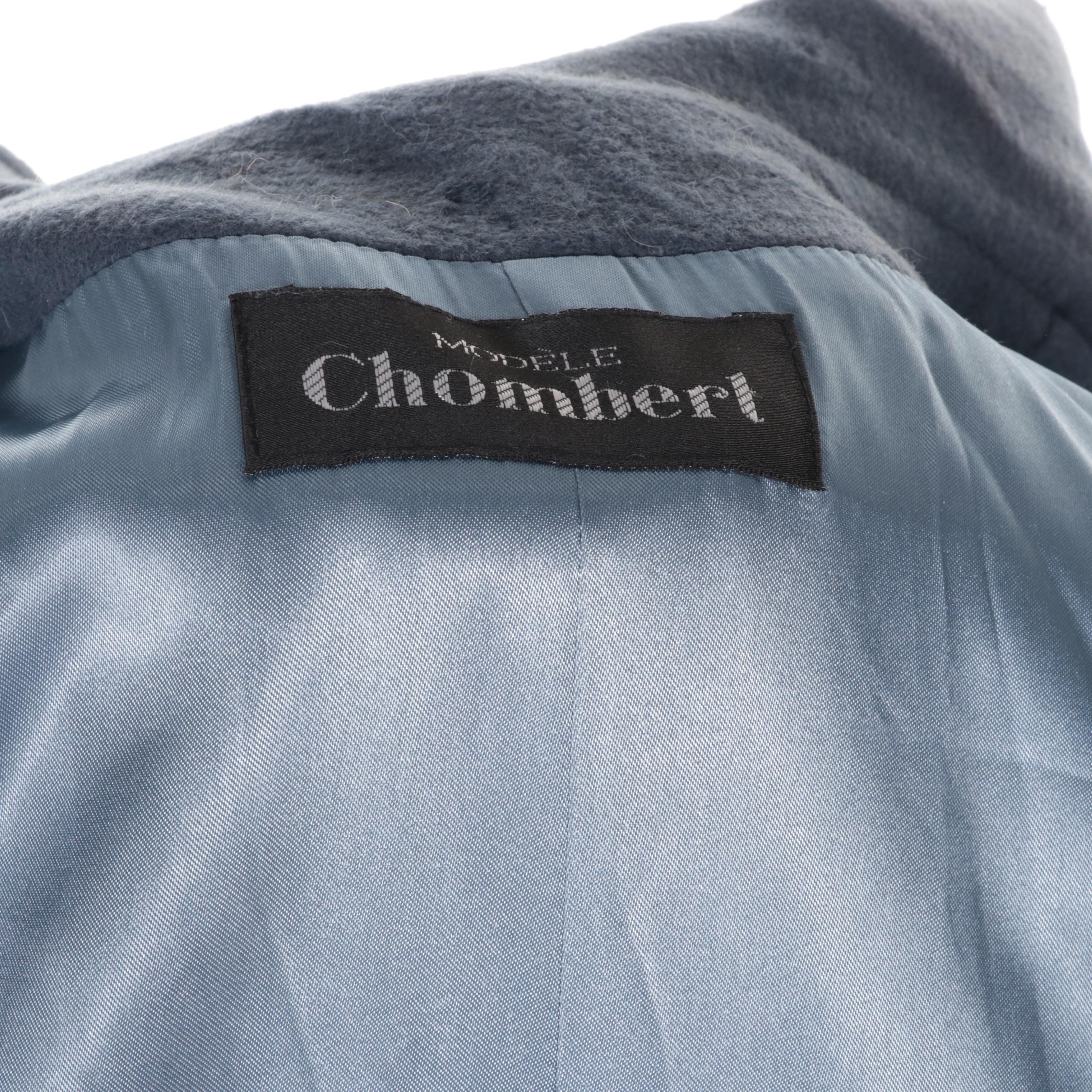Modèle Chombert Wool and Cashmere Blend Button-Front Coat