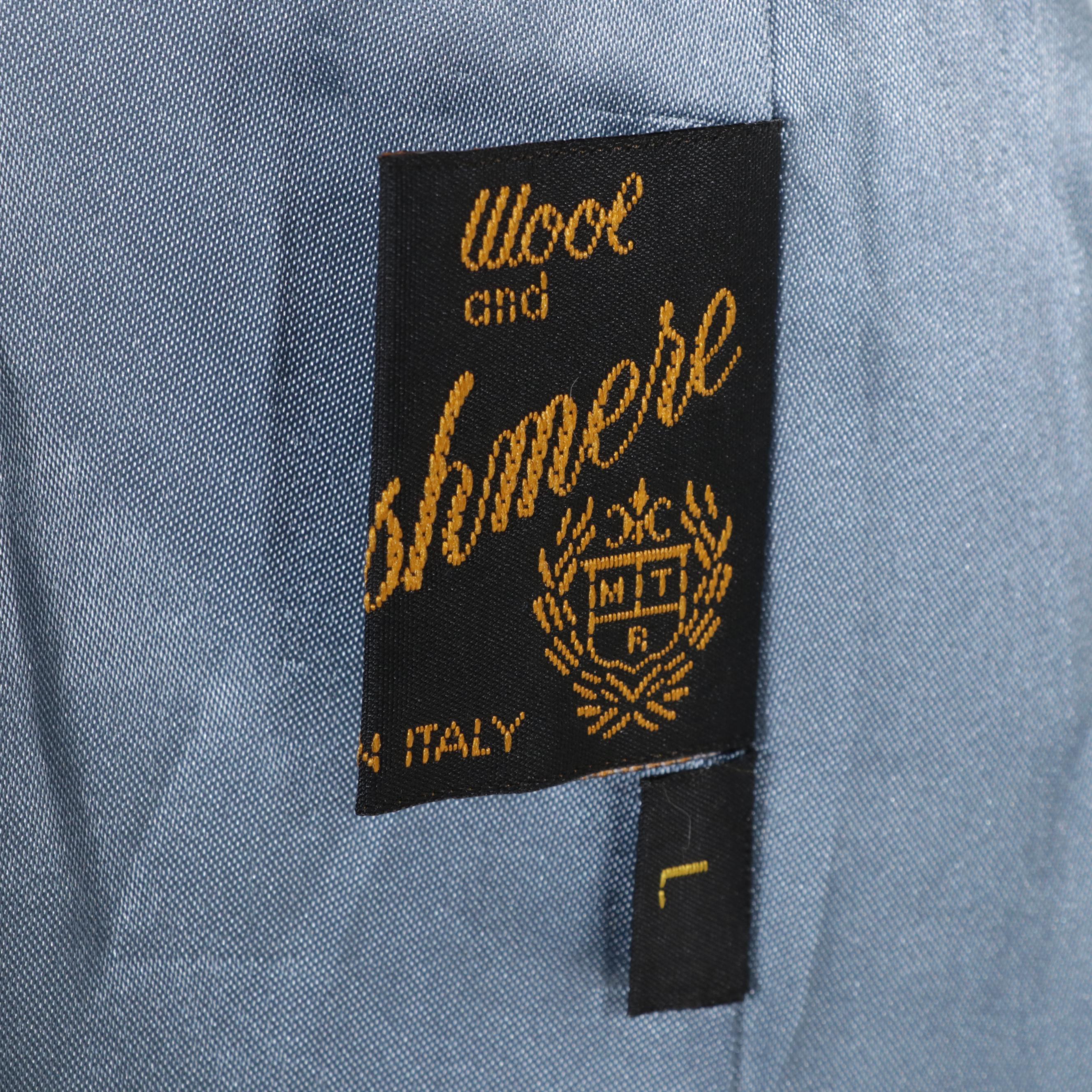 Modèle Chombert Wool and Cashmere Blend Button-Front Coat