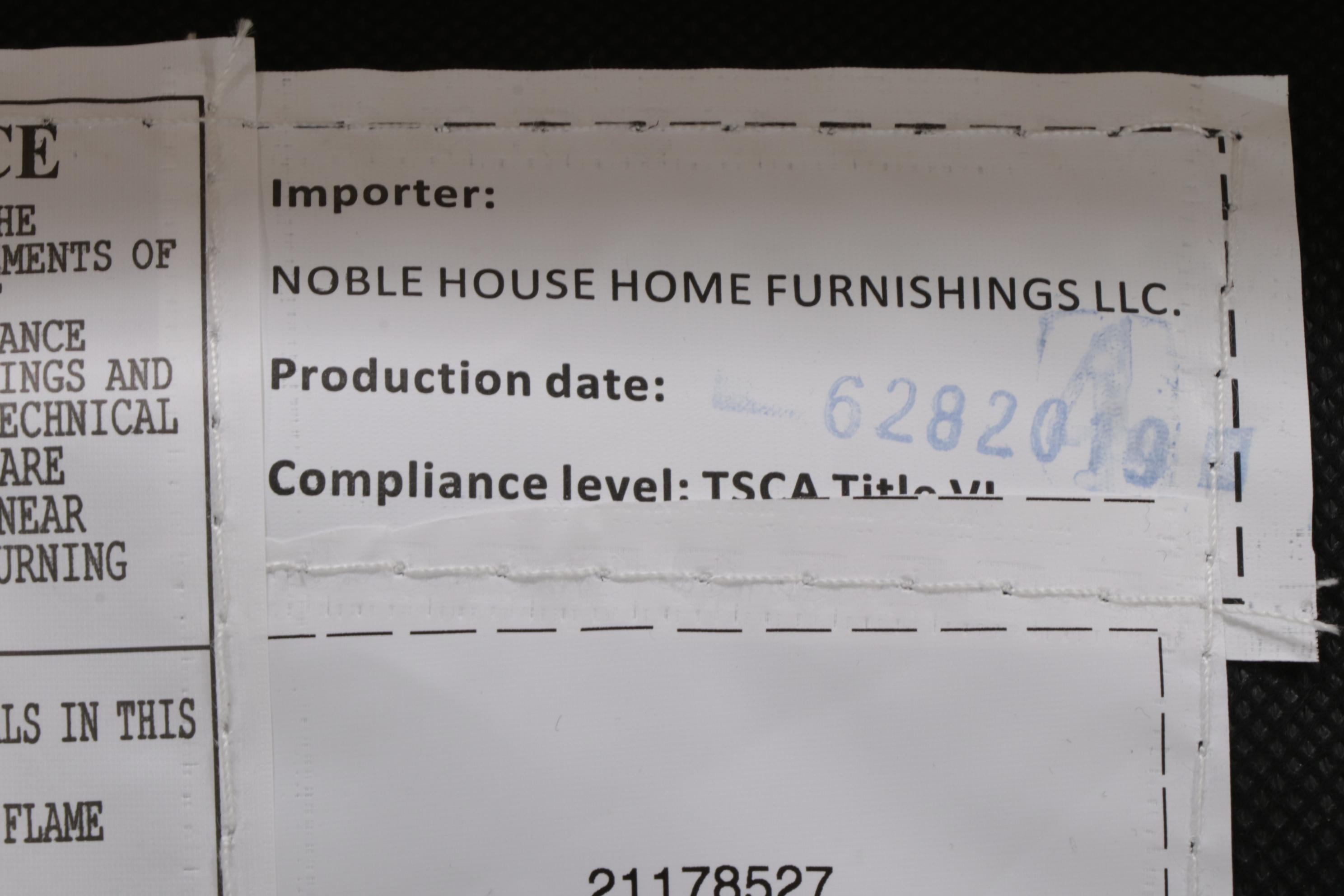 Noble House Scandinavian Modern Style Tufted Bench with Birch Legs