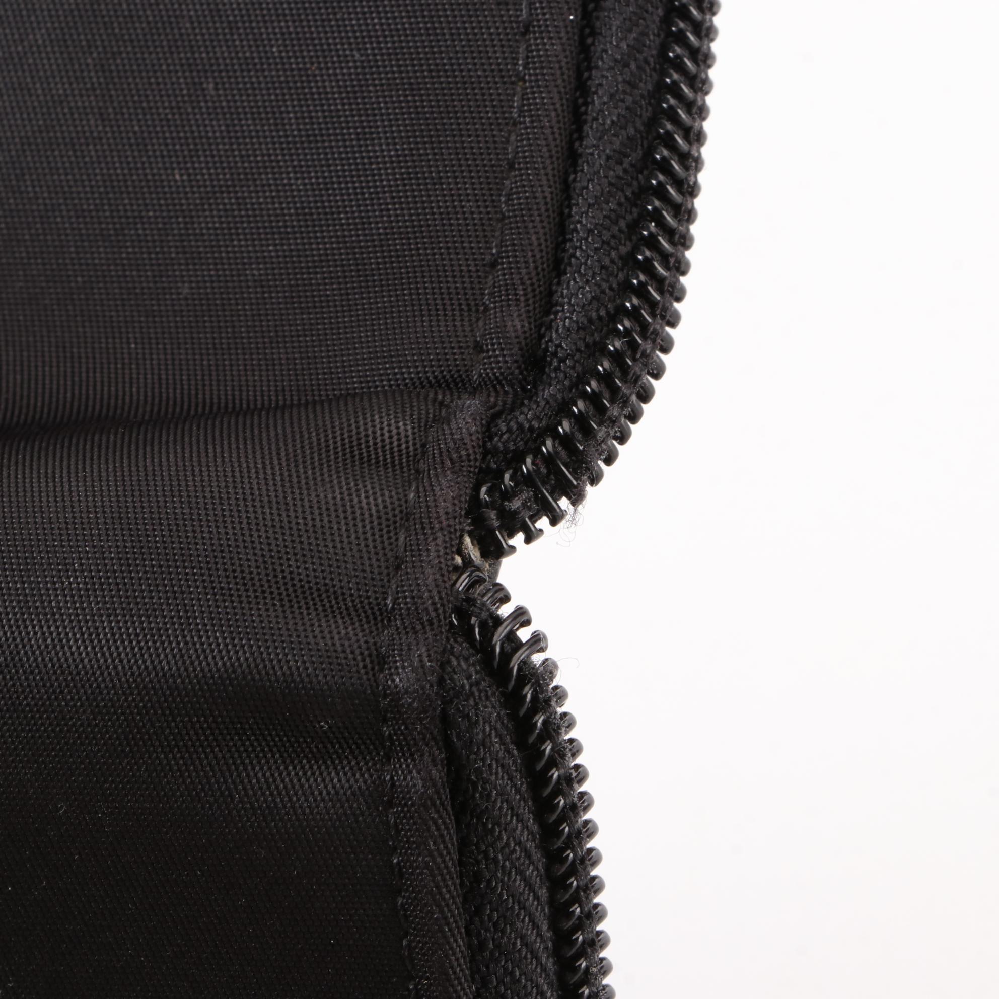 Prada Zip-Around Compact Wallet in Nylon