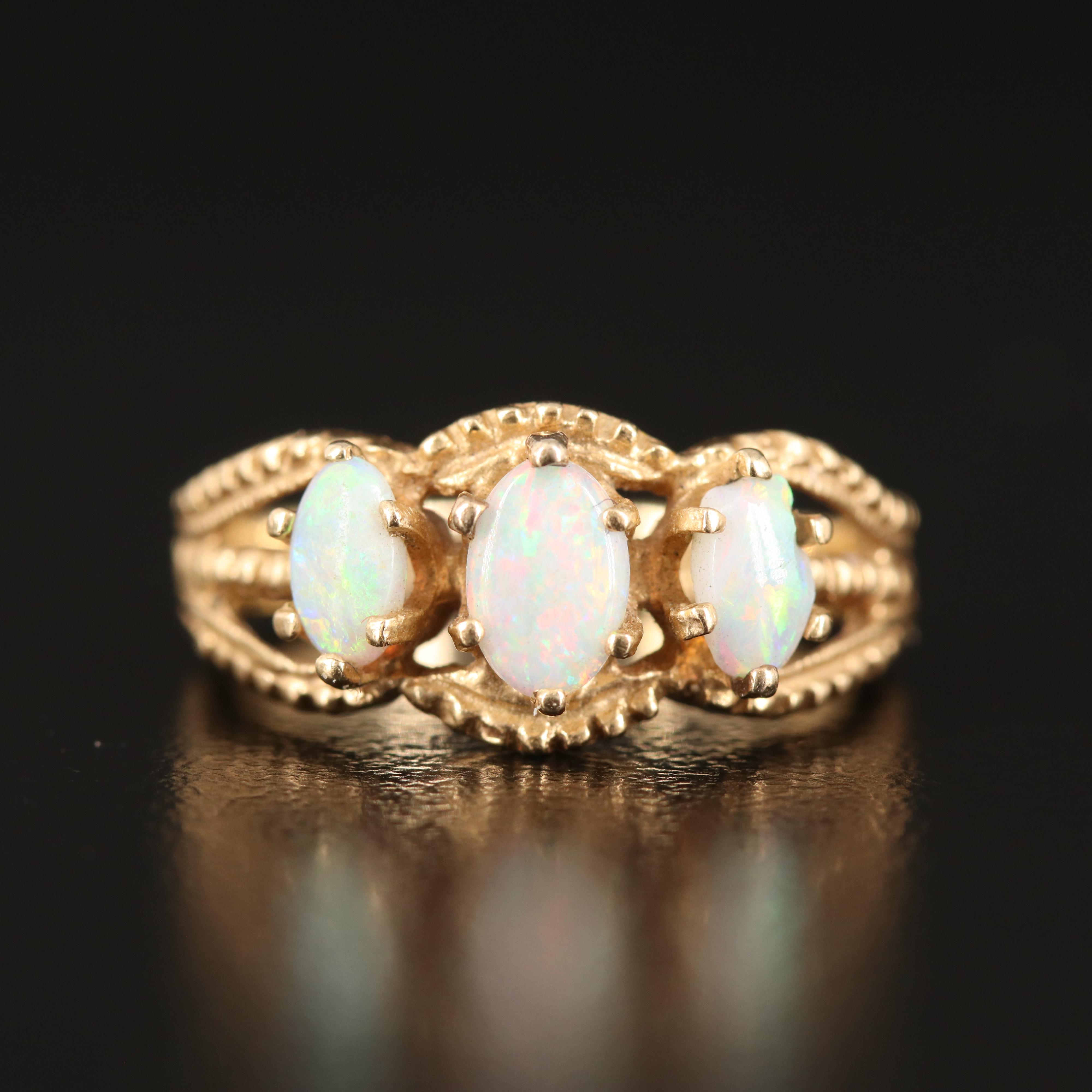 14K Opal Ring