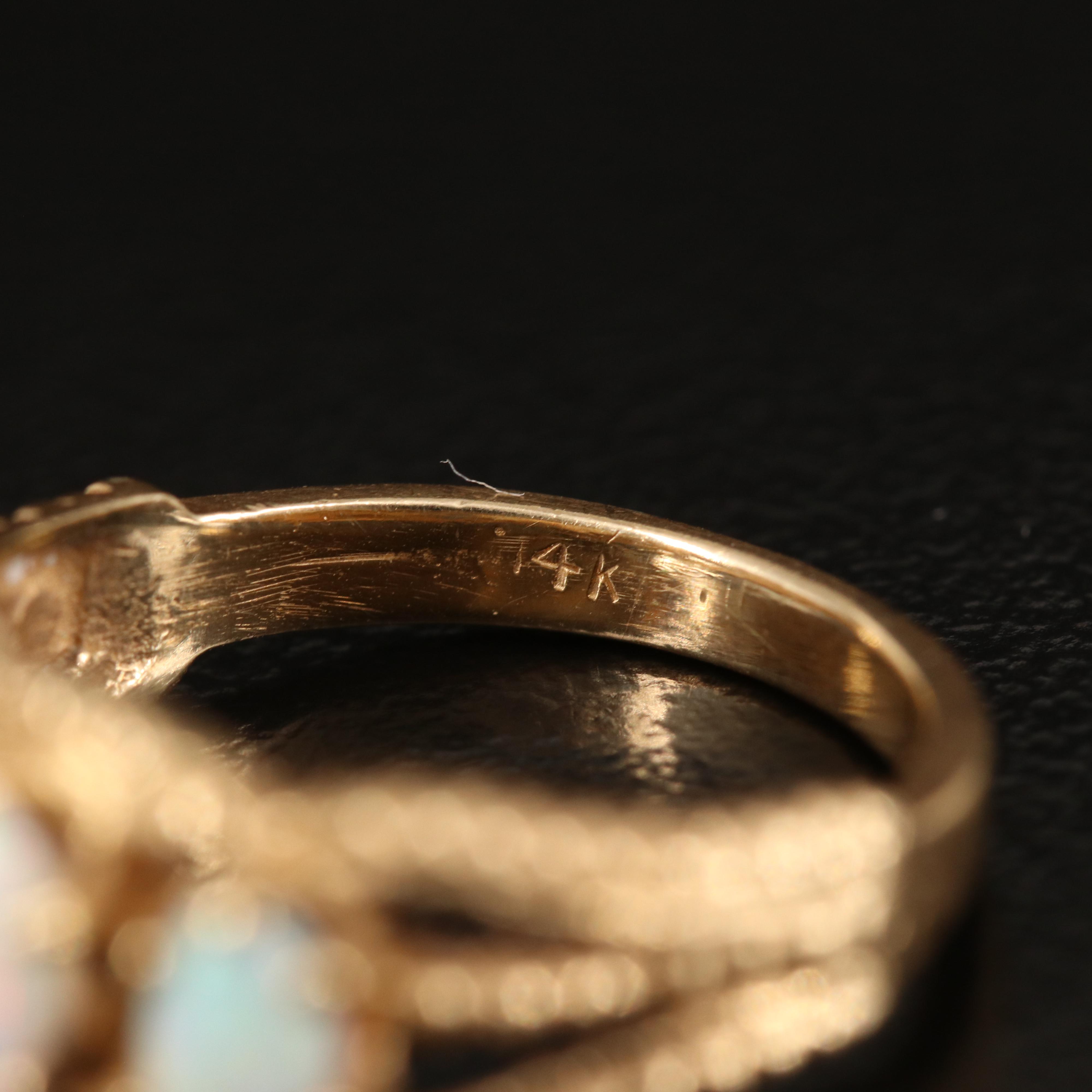 14K Opal Ring