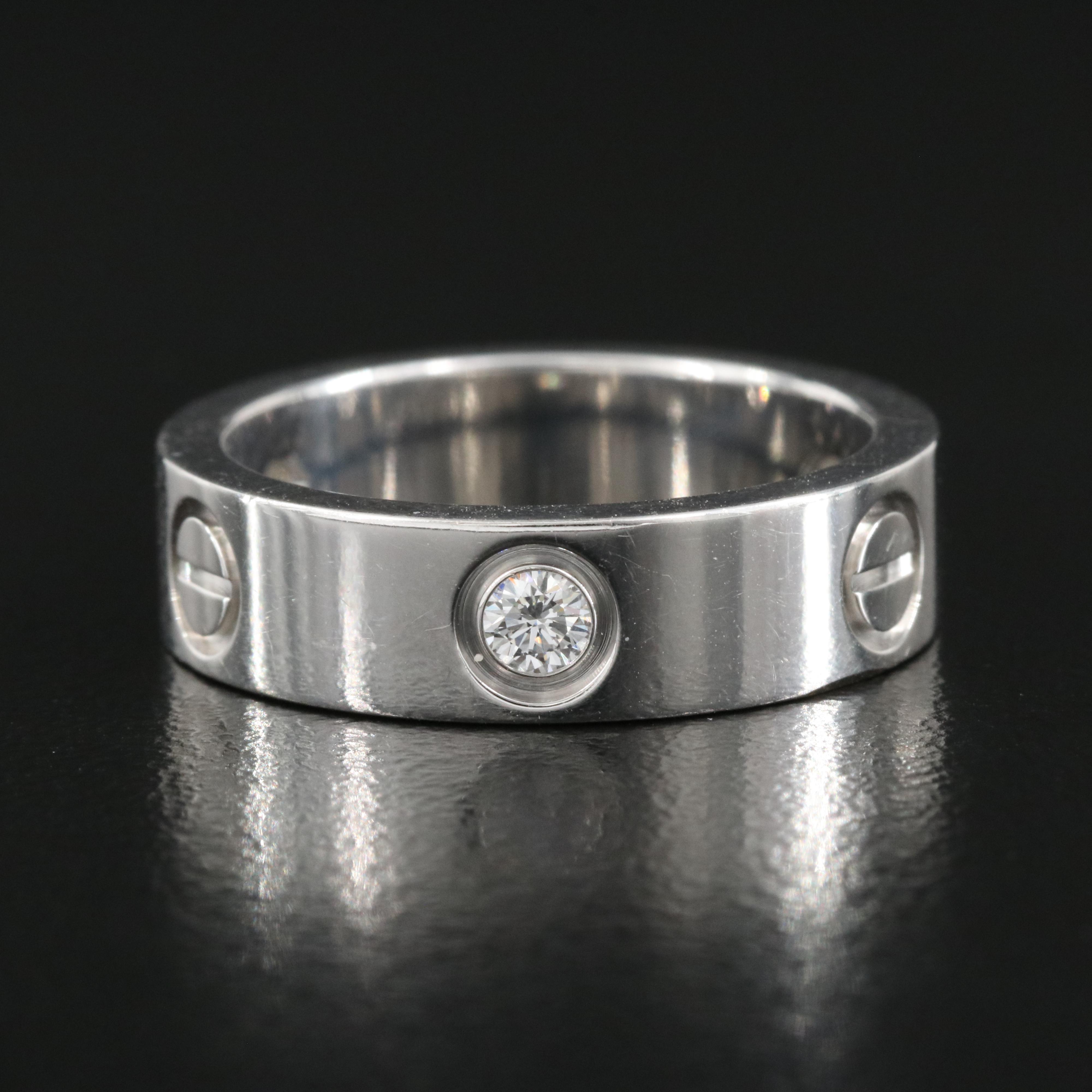 Cartier "Love" 18K 0.25 CTW Diamond Band