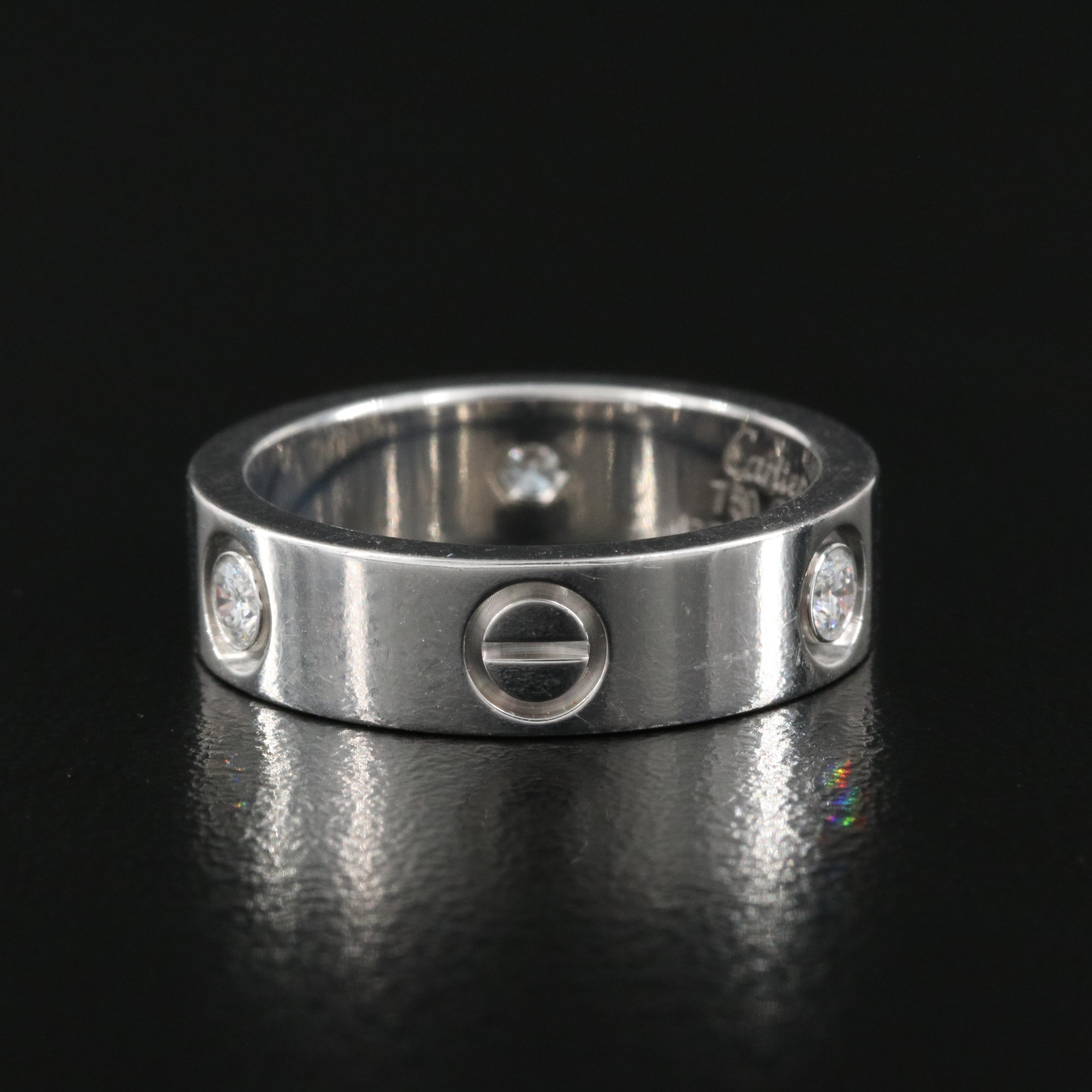 Cartier "Love" 18K 0.25 CTW Diamond Band