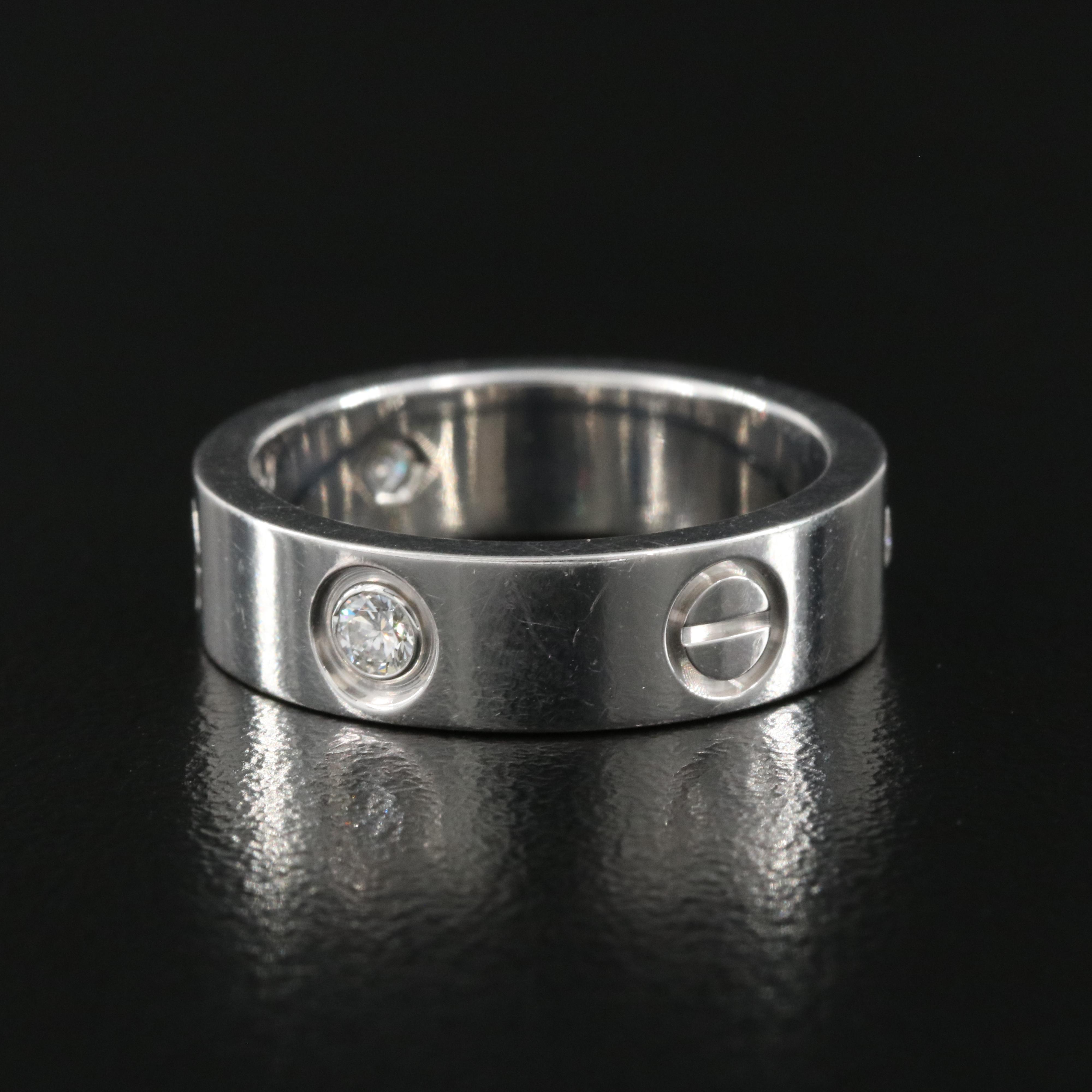 Cartier "Love" 18K 0.25 CTW Diamond Band
