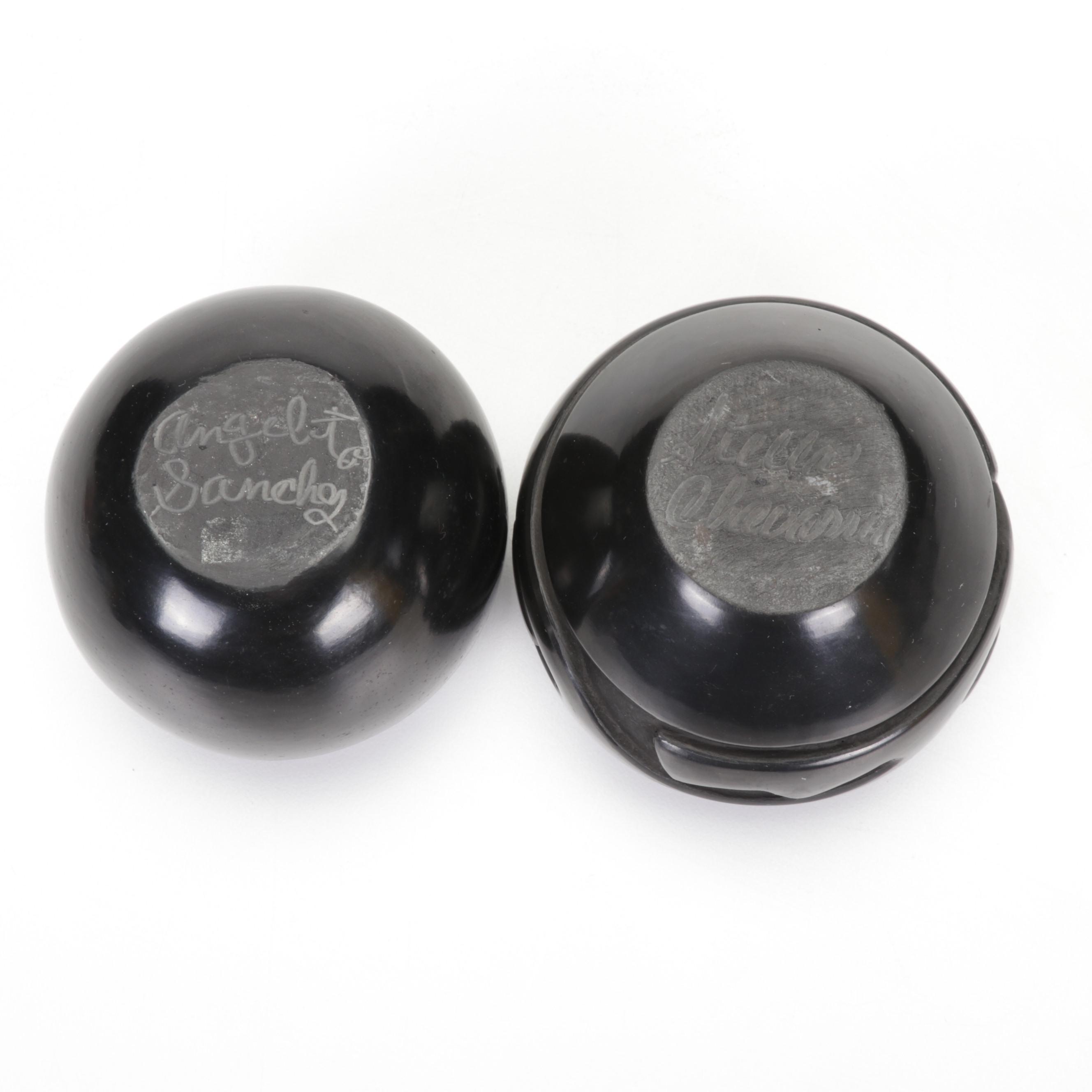 Chavarria Santa Clara, Sanchez San Ildefonso Pueblo and More Blackware