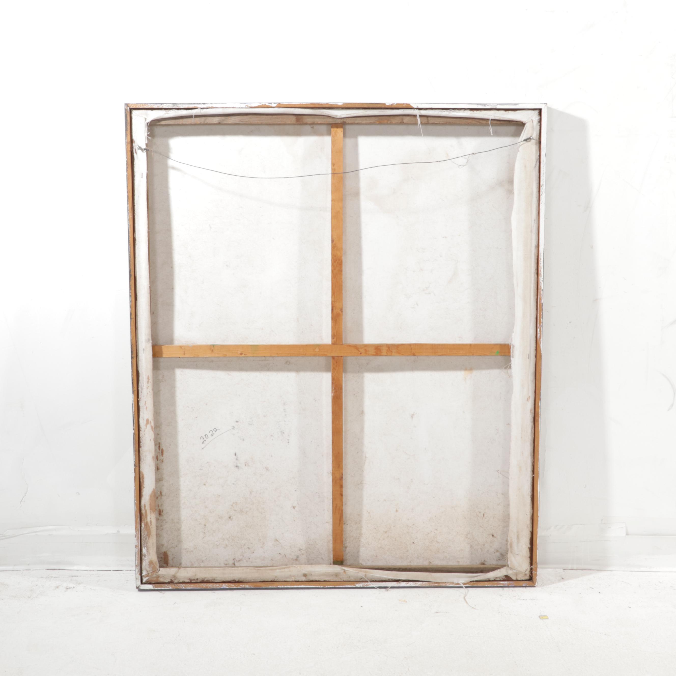 Patty Donithan Large-Scale Abstract Oil Painting, 2022