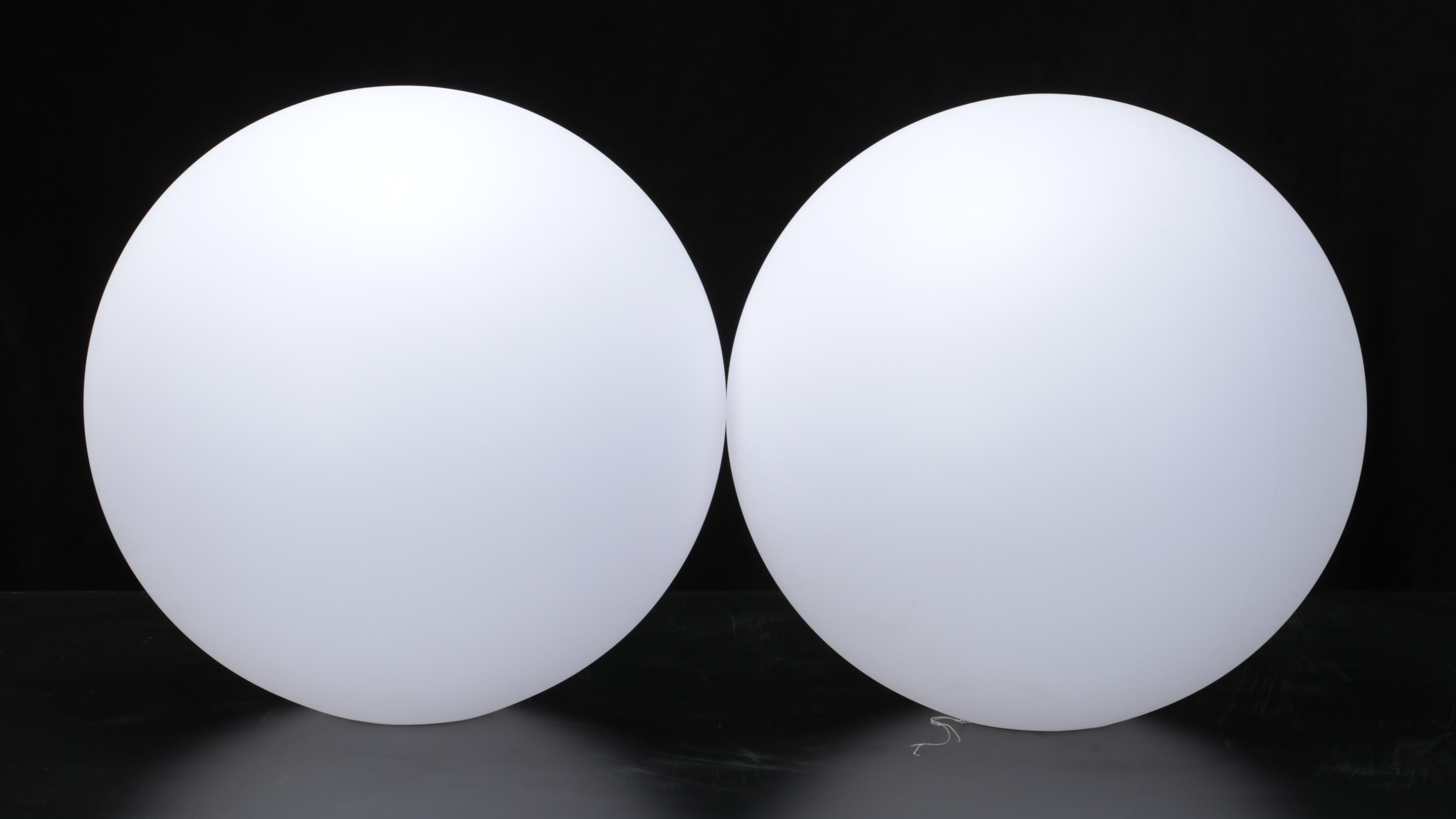 Large Color Changing Rechargeable LED Orb Lights With Remote