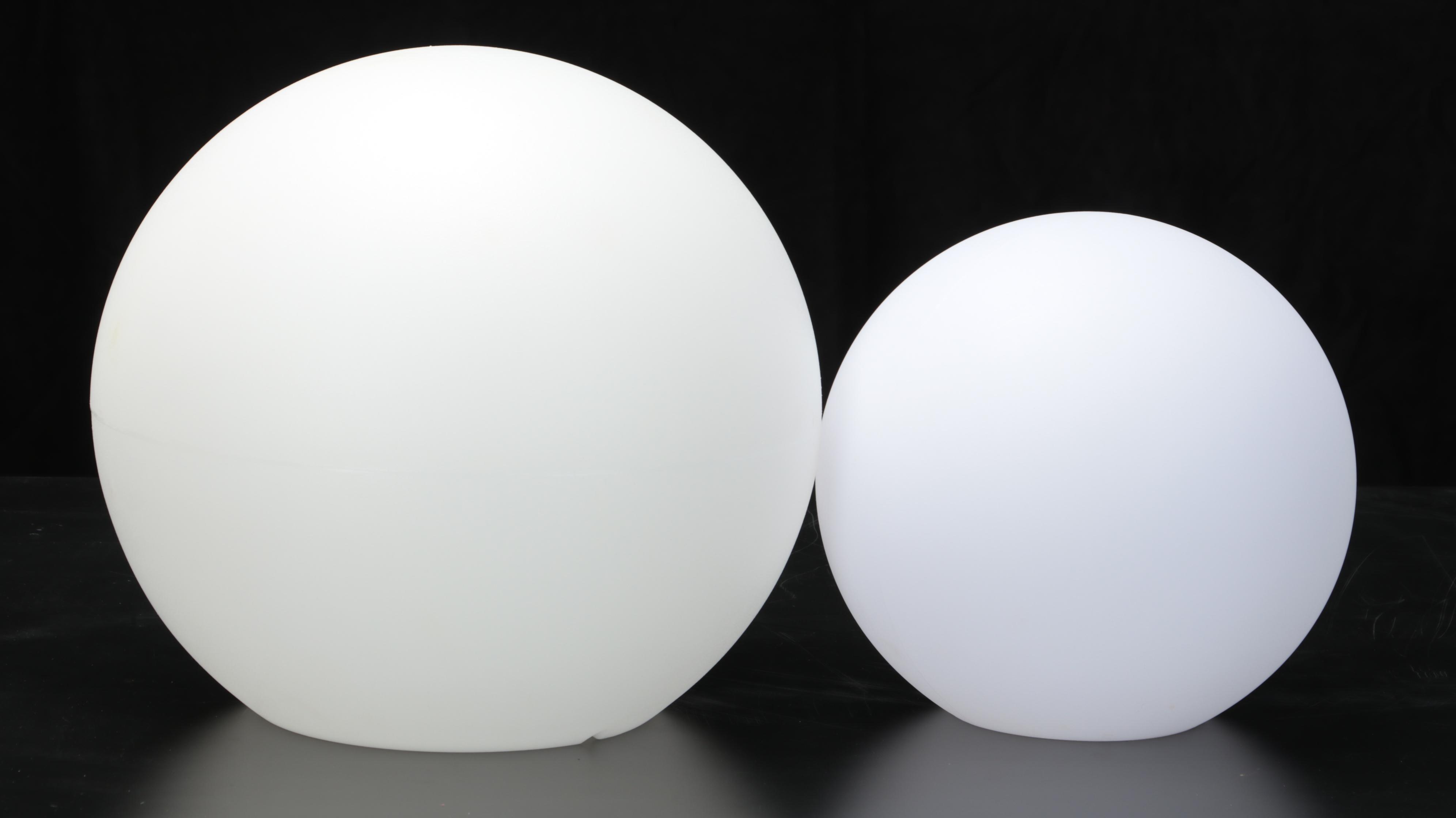 Large Color Changing Rechargeable LED Orb Lights With Remote