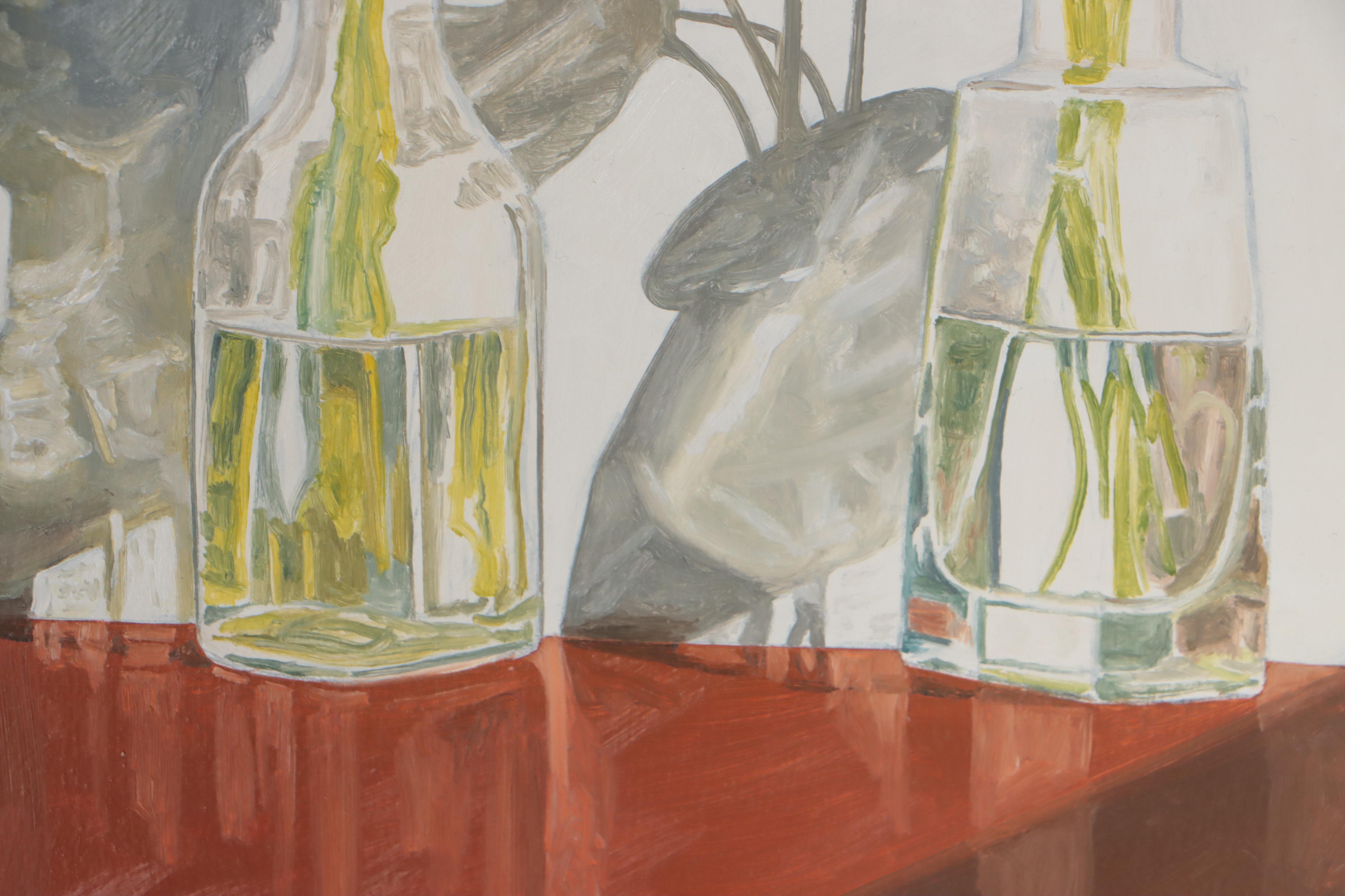 Peter Lentini Oil Painting "Frolic," 21st Century