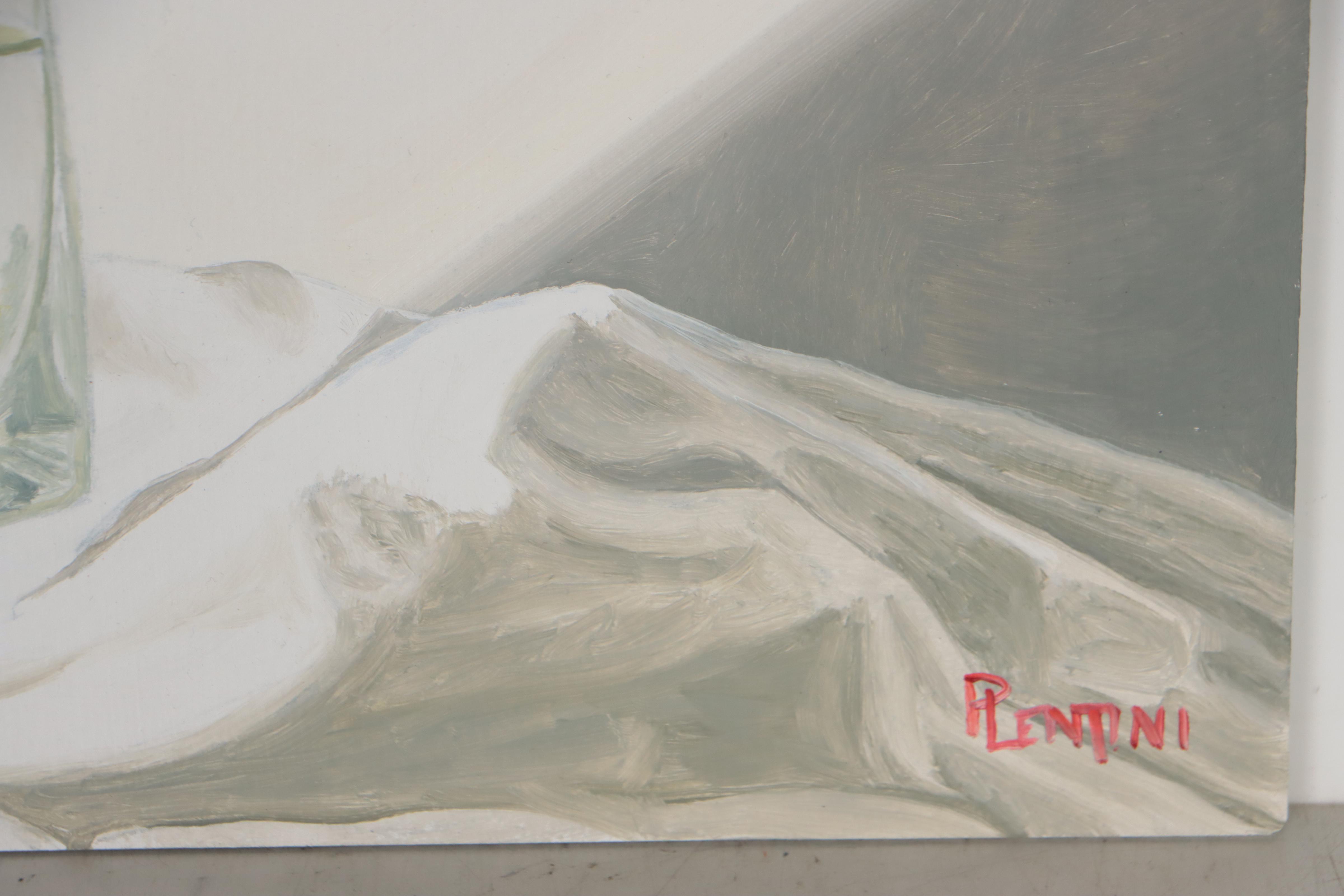 Peter Lentini Oil Painting "Arc," 21st Century