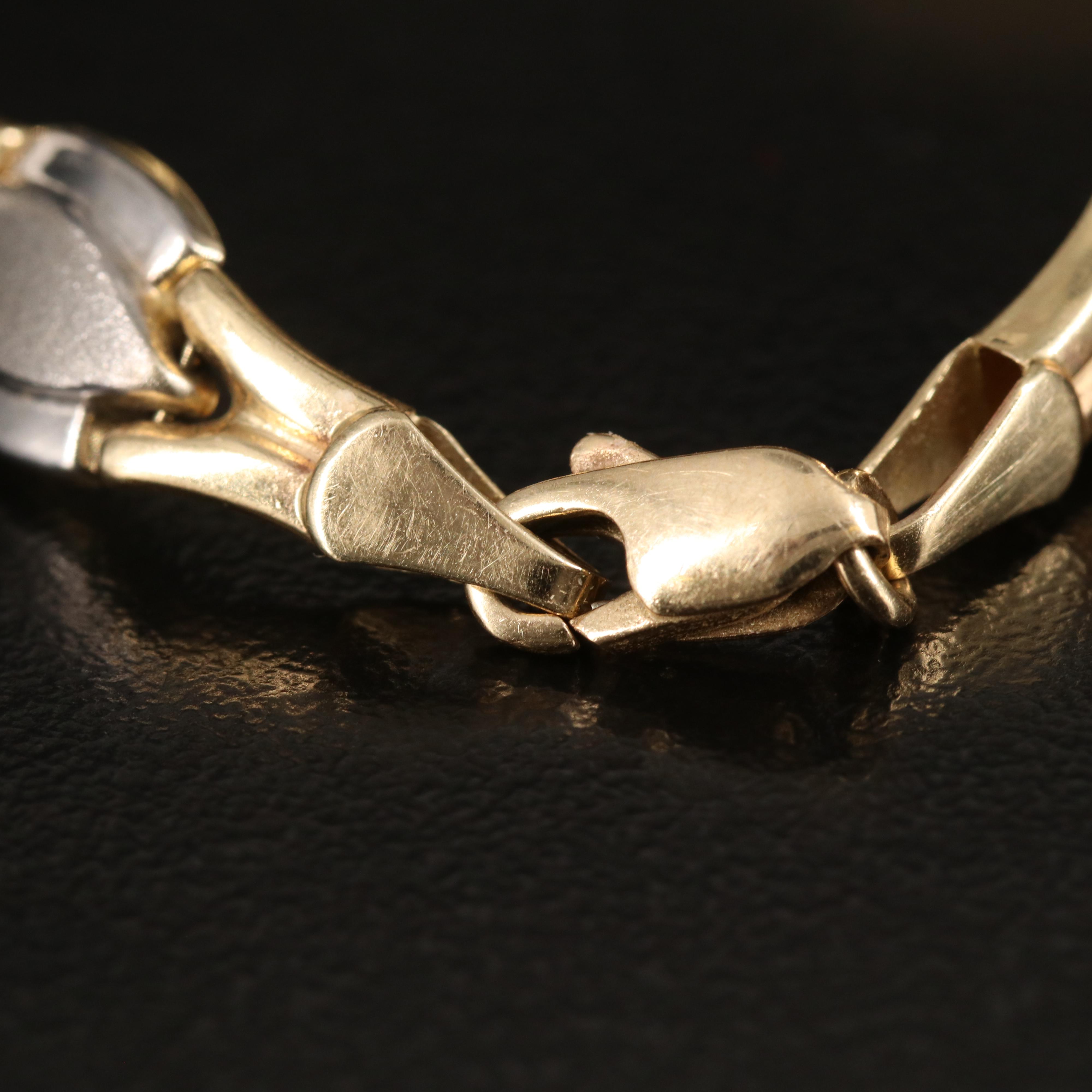 14K Tri-Color Bracelet