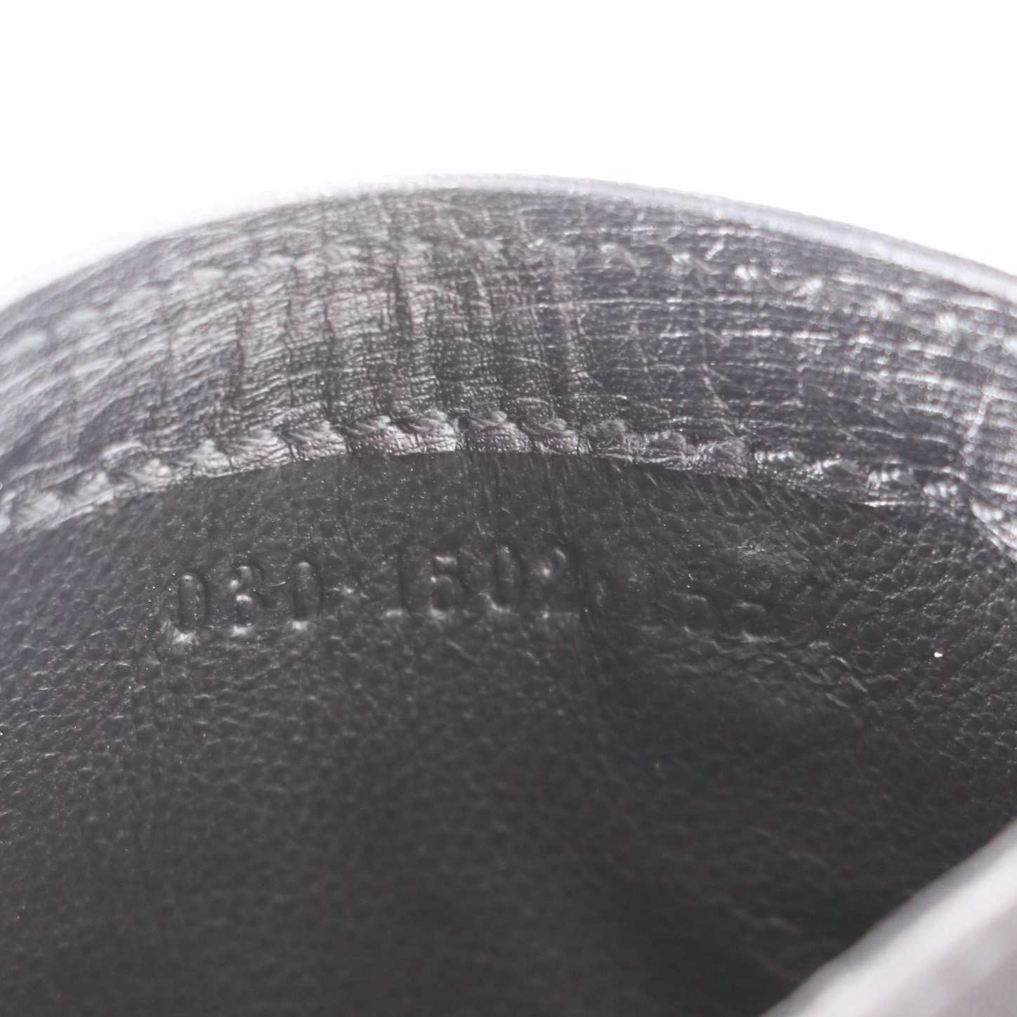 Gucci Clip-On Belt Wallet in Black Grained Leather with Box