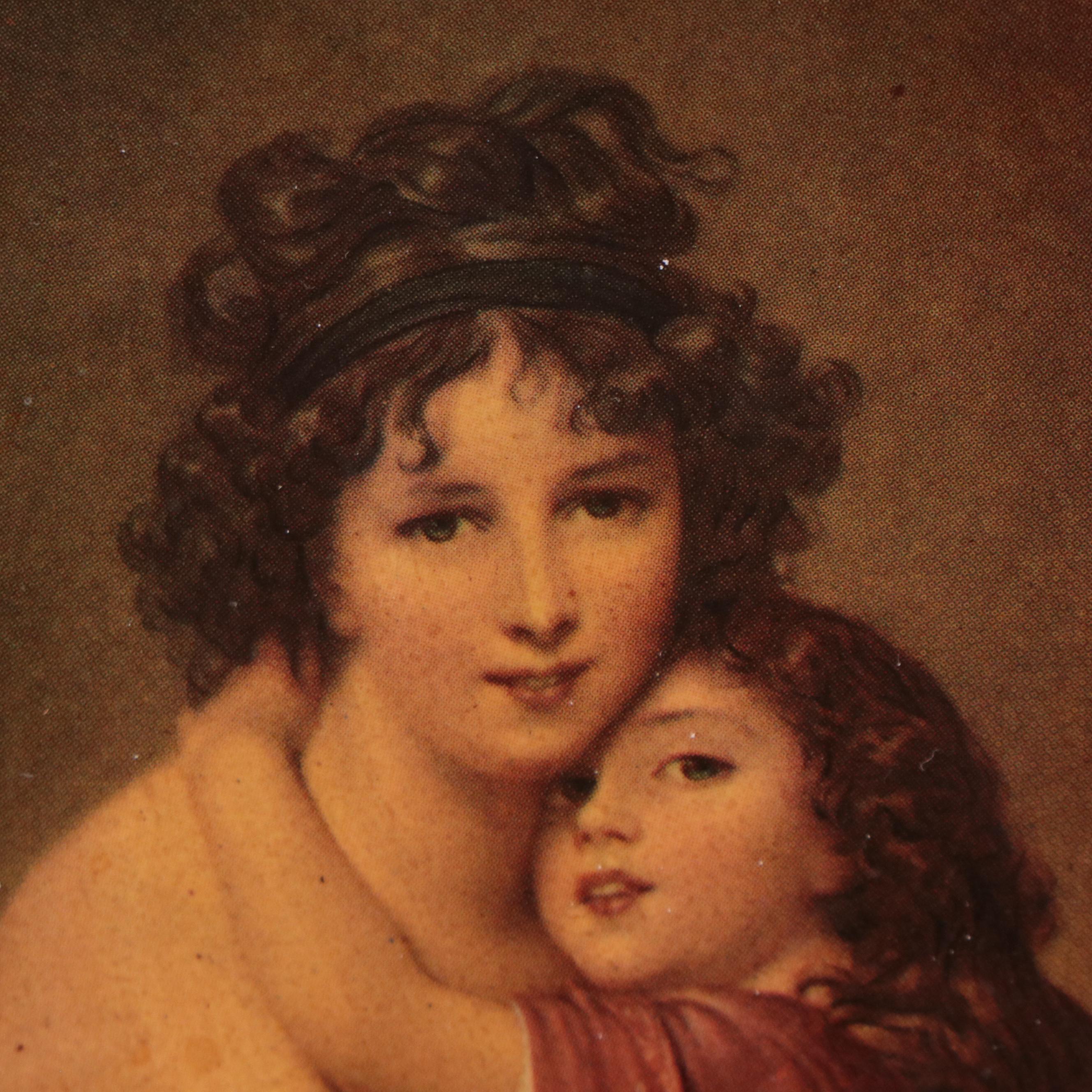 Offset Lithograph After Elisabeth Louise Vigée Le Brun of Self Portrait