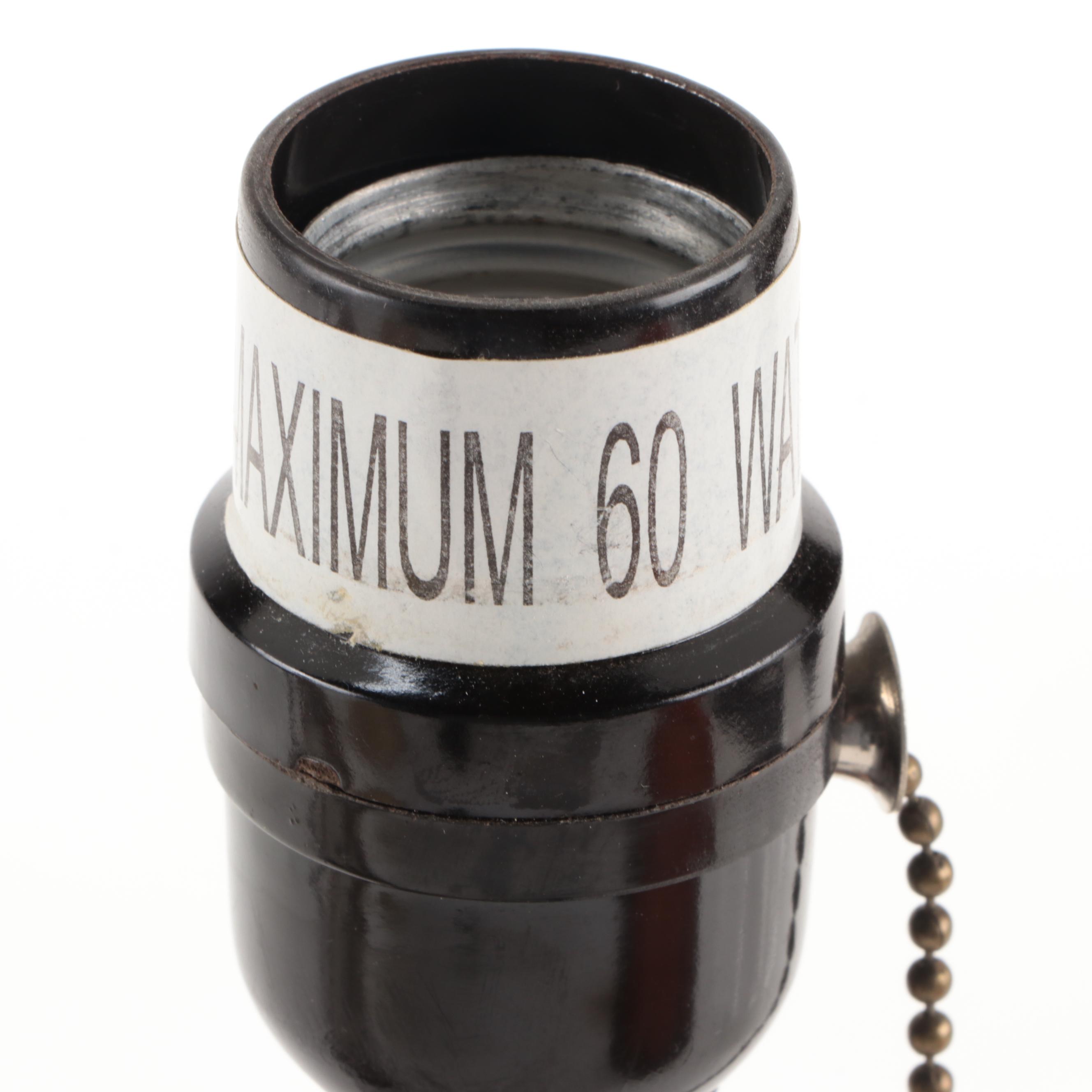 Native American Figures on Horseback Resin Table Lamps