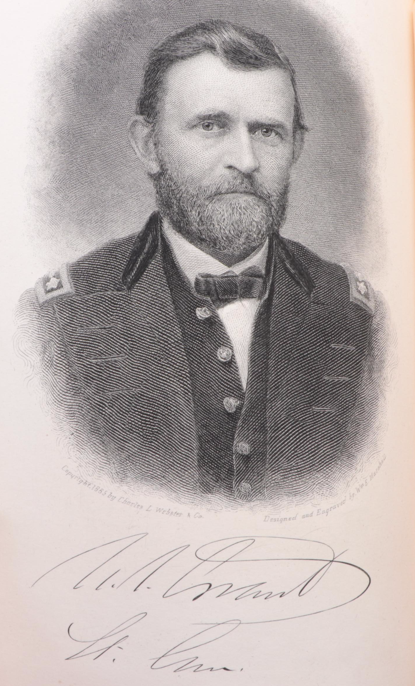 First Edition "Personal Memoirs of U. S. Grant" by Ulysses S. Grant, 1885–1886