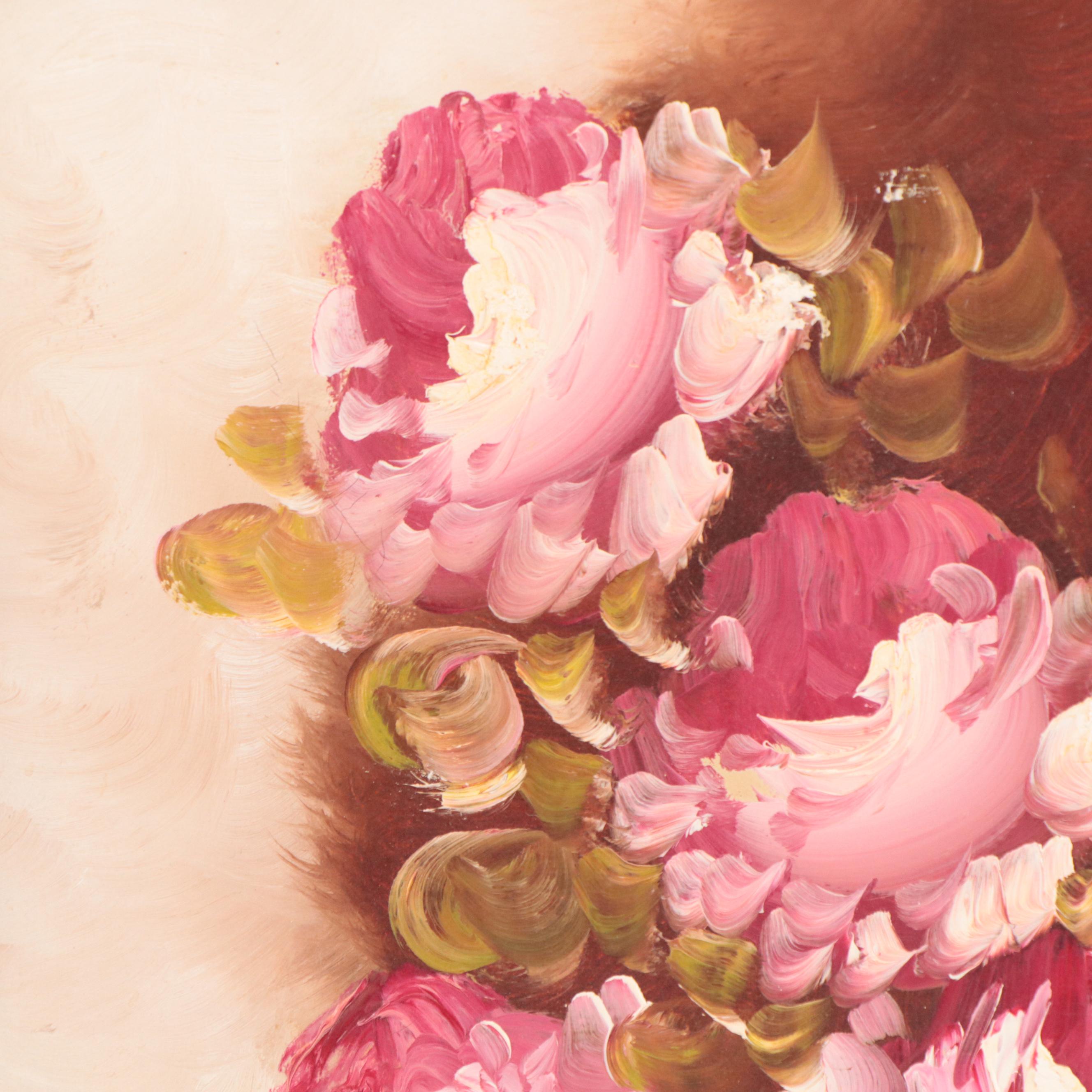 Floral Still Life Oil Painting