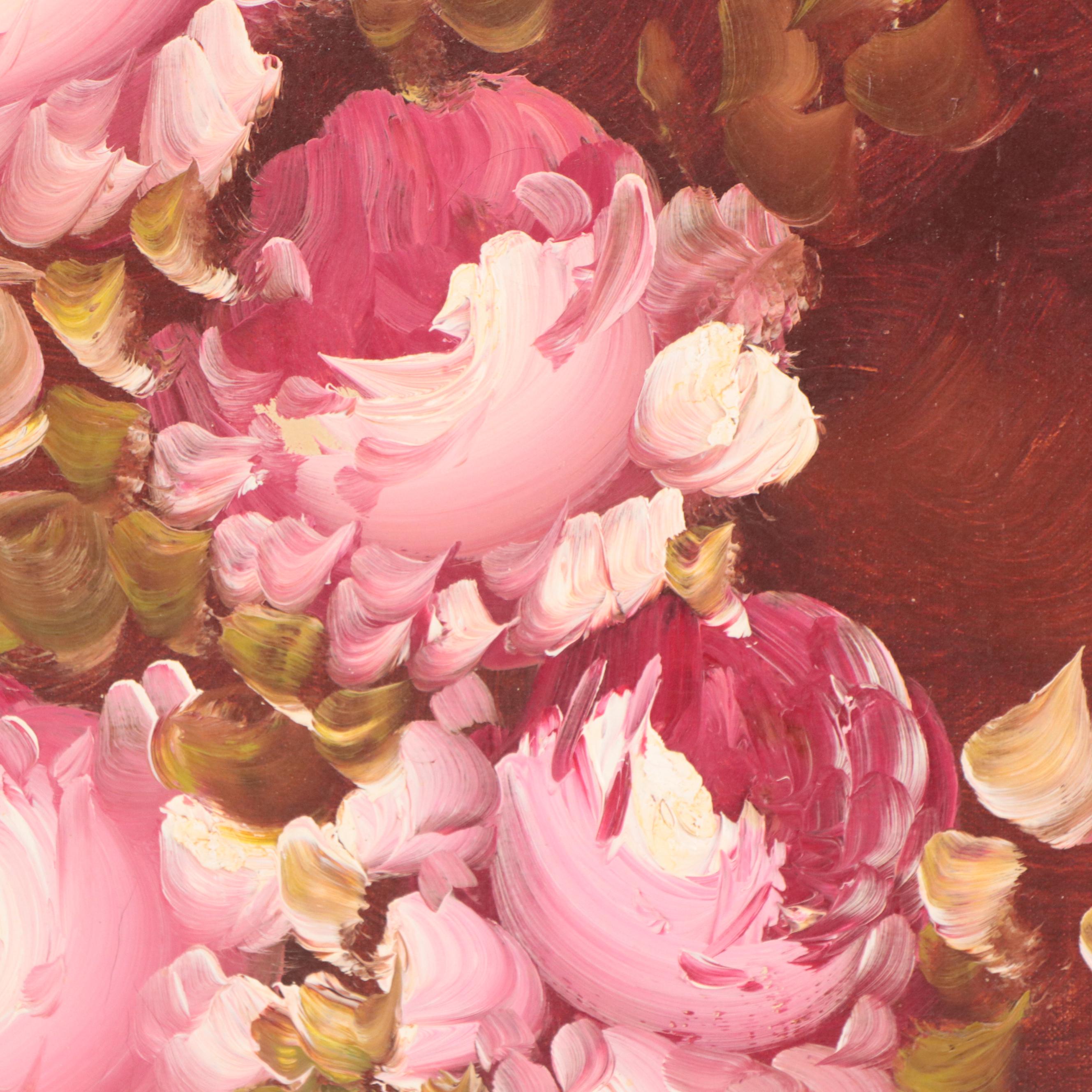 Floral Still Life Oil Painting