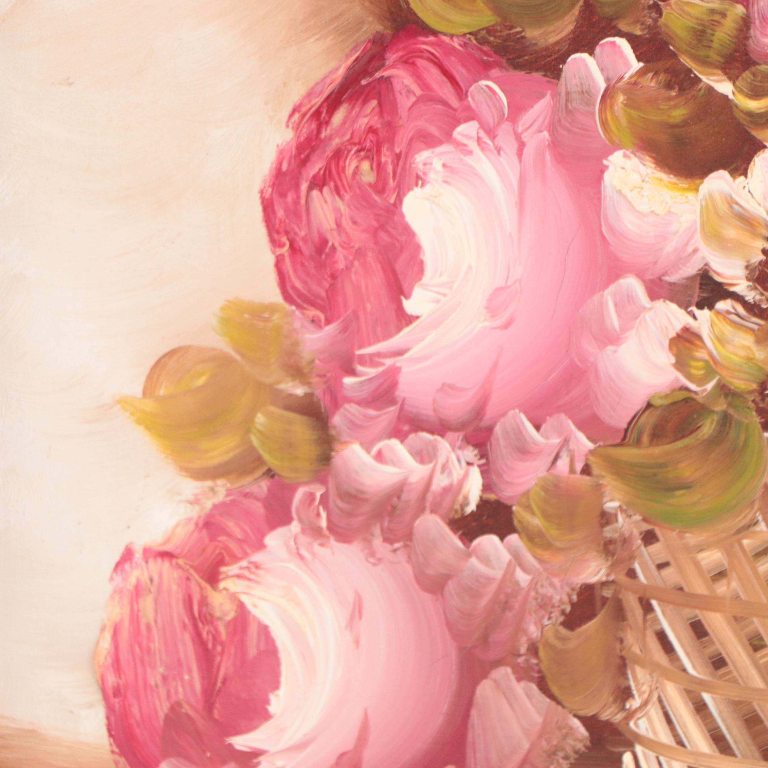 Floral Still Life Oil Painting