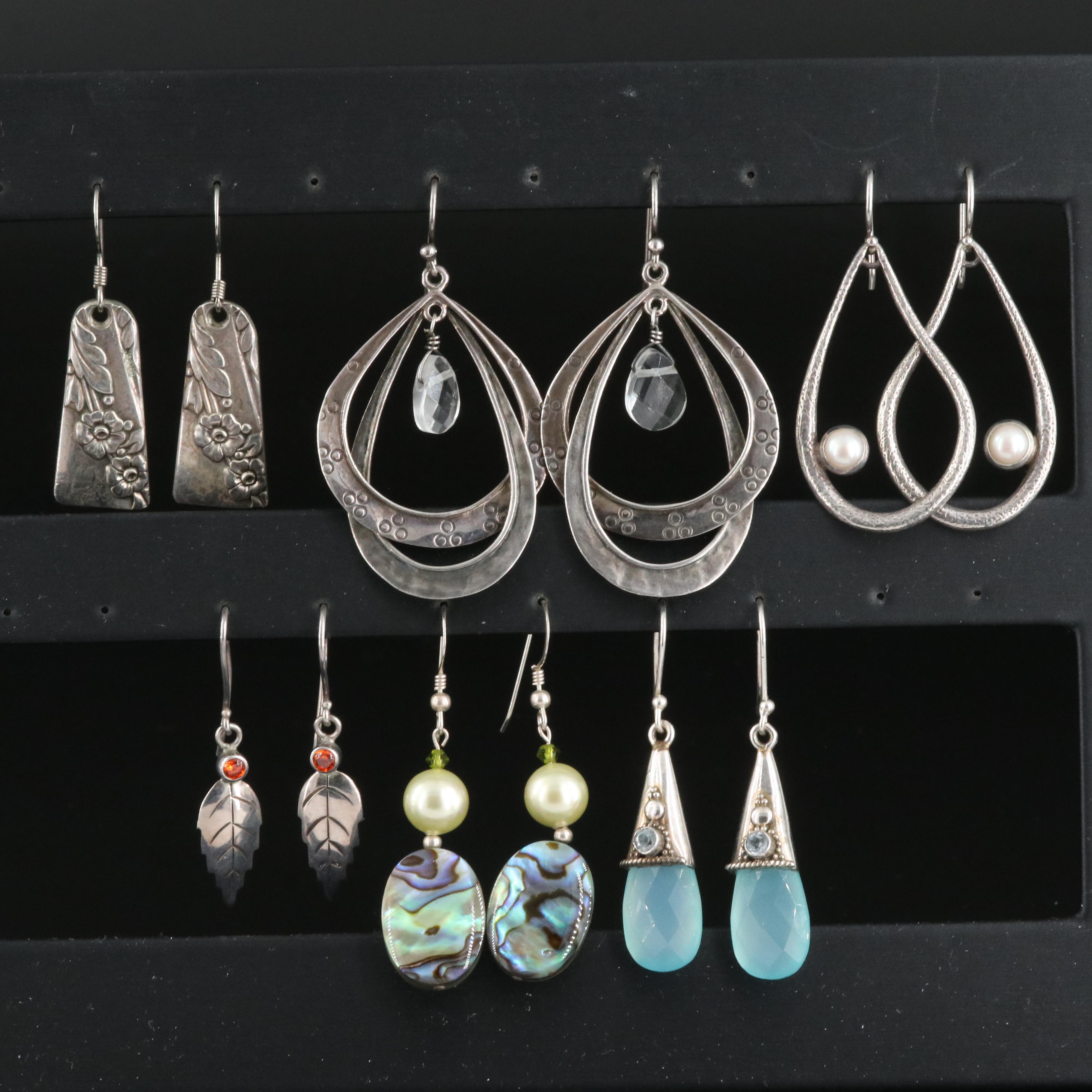 Silpada, Sterling and Abalone Featured in Drop Earring Collection