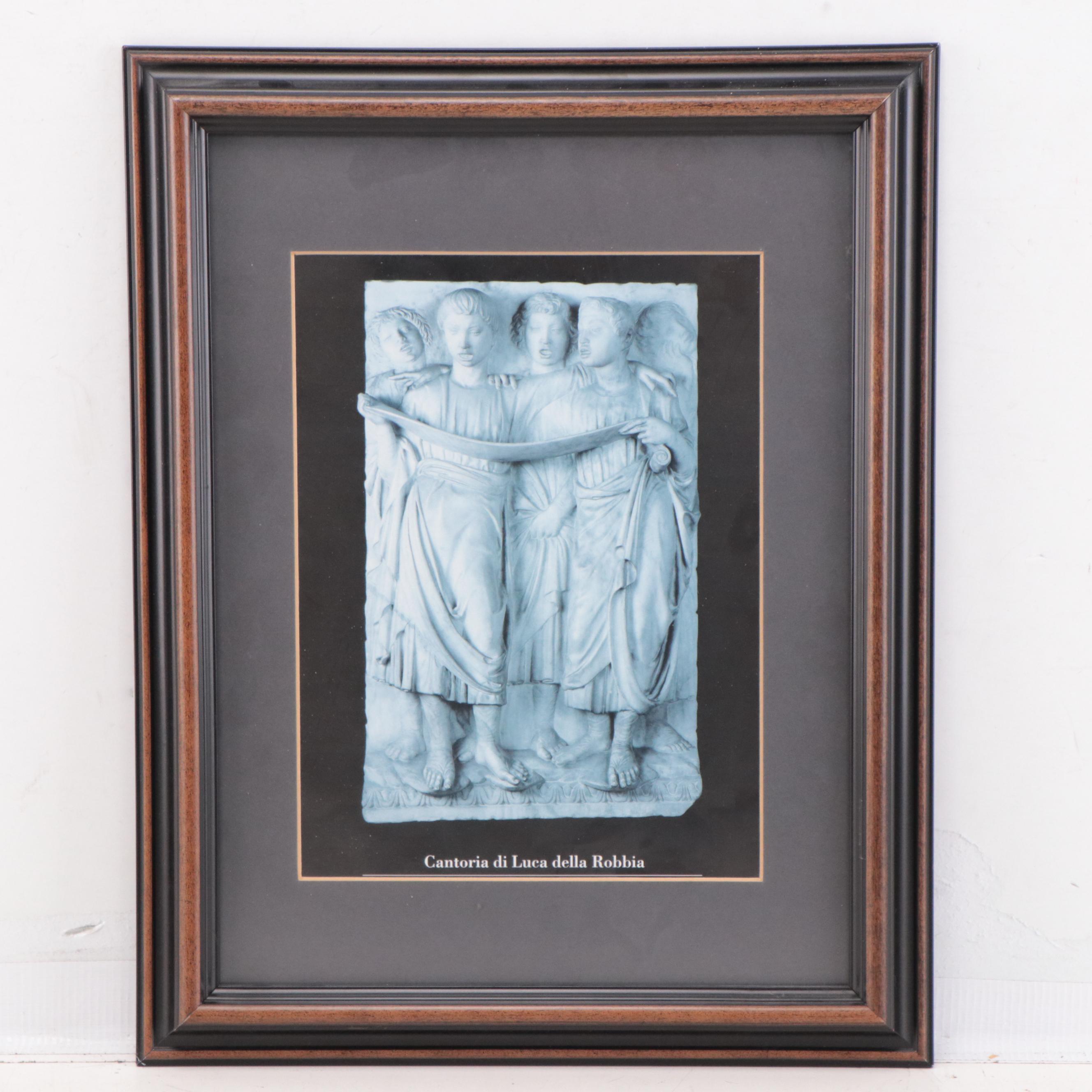 Offset Lithographs of After Luca Della Robbia "Cantoria"