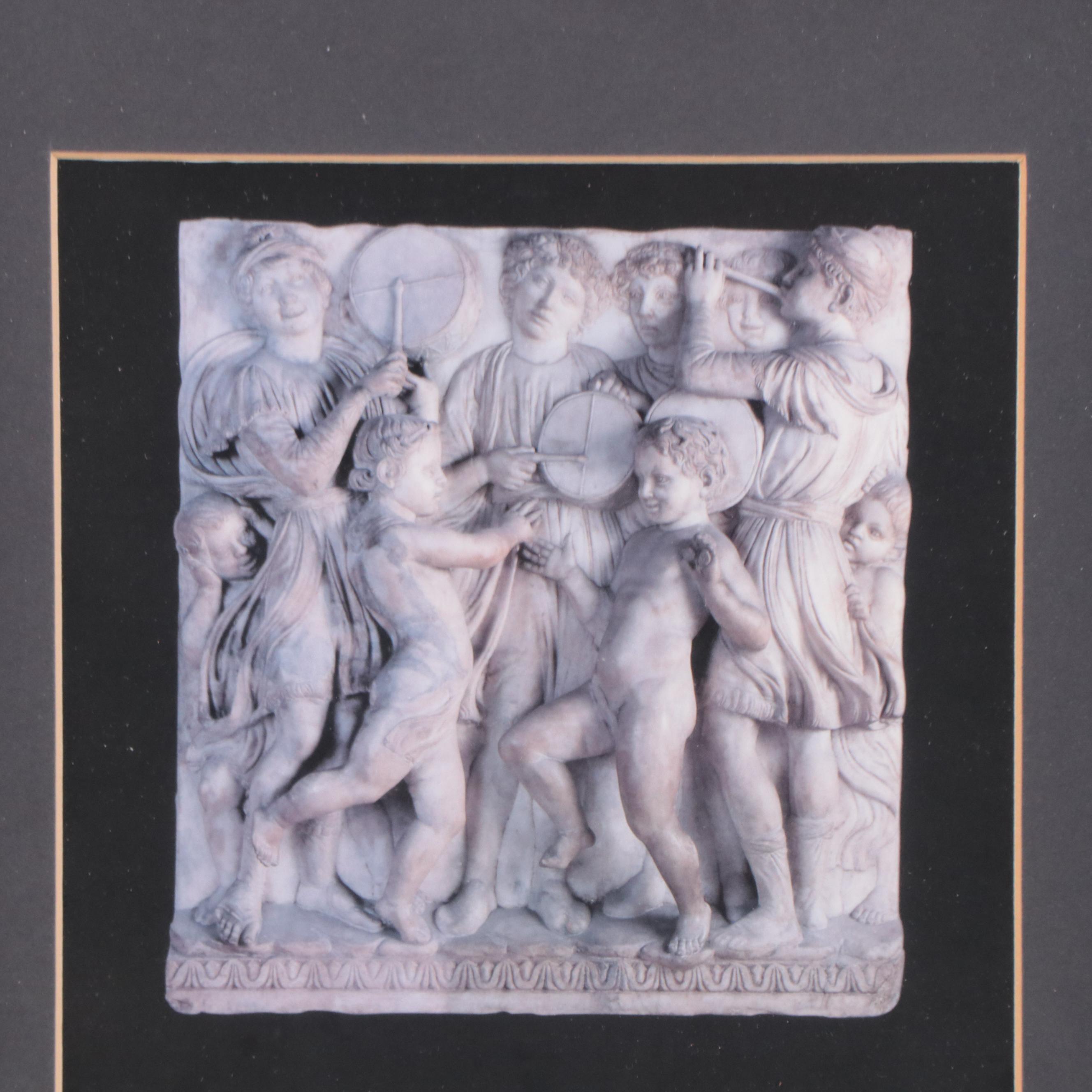 Offset Lithographs of After Luca Della Robbia "Cantoria"