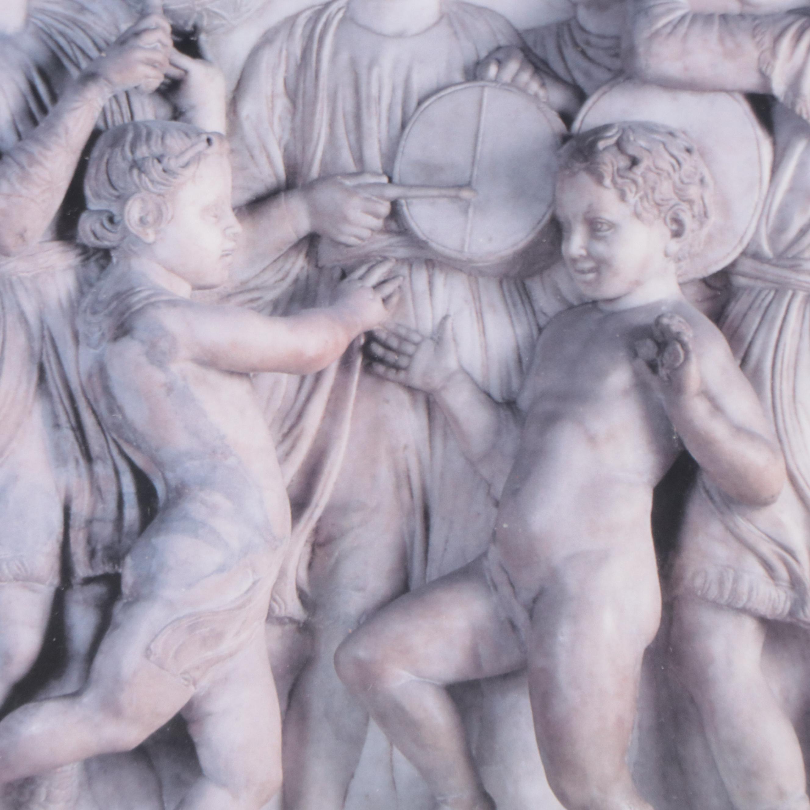 Offset Lithographs of After Luca Della Robbia "Cantoria"