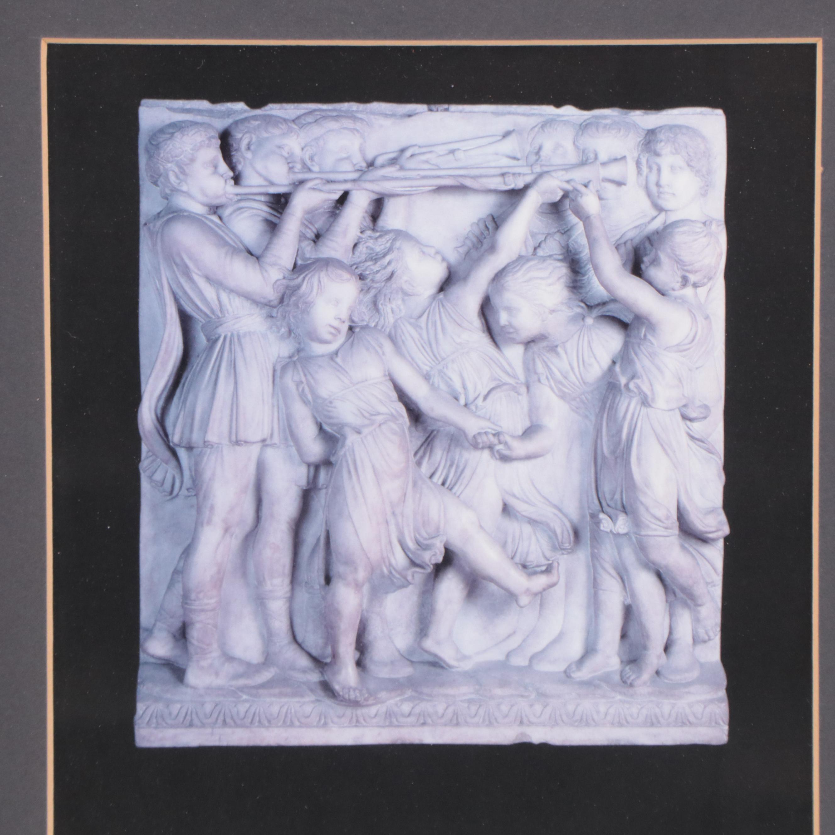 Offset Lithographs of After Luca Della Robbia "Cantoria"