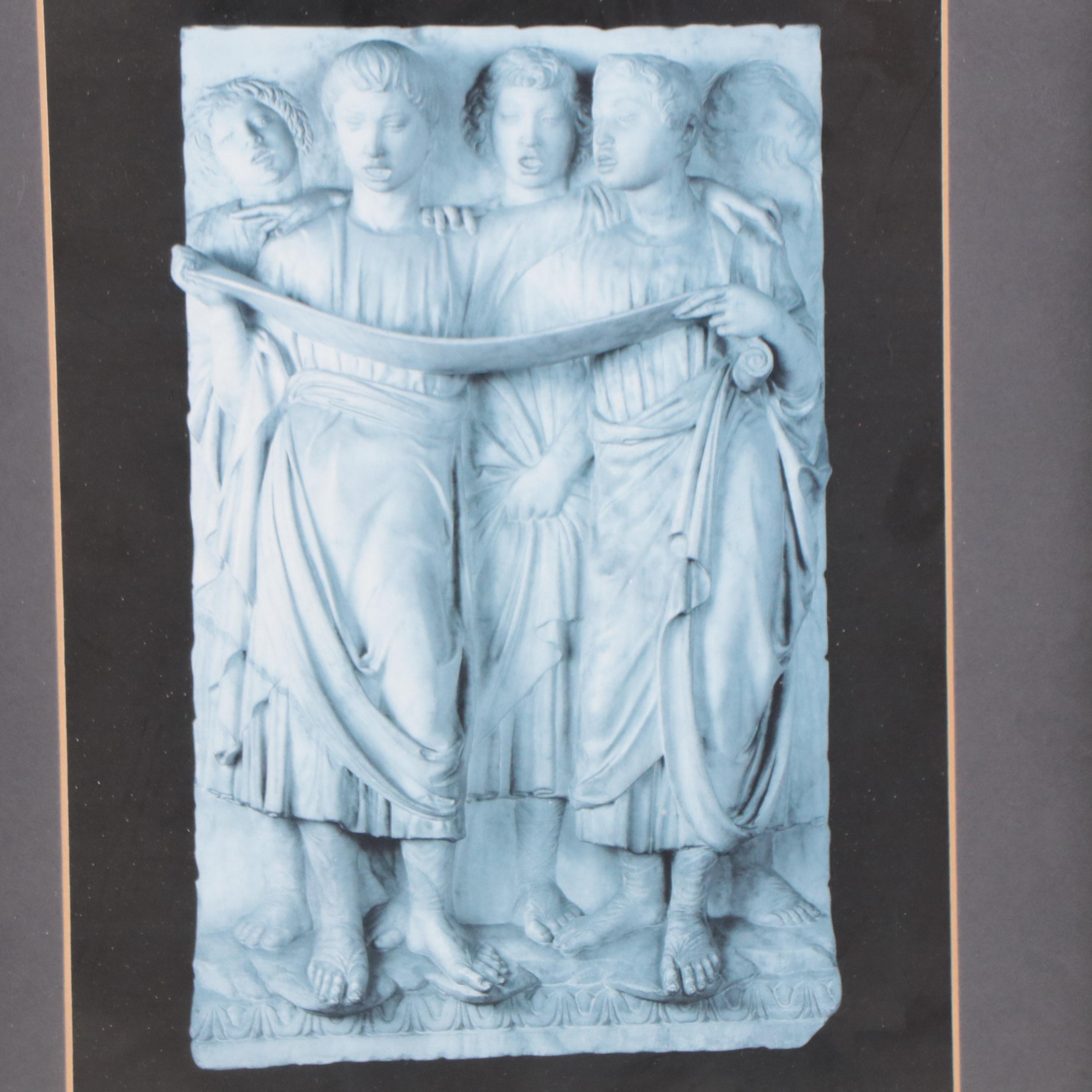 Offset Lithographs of After Luca Della Robbia "Cantoria"