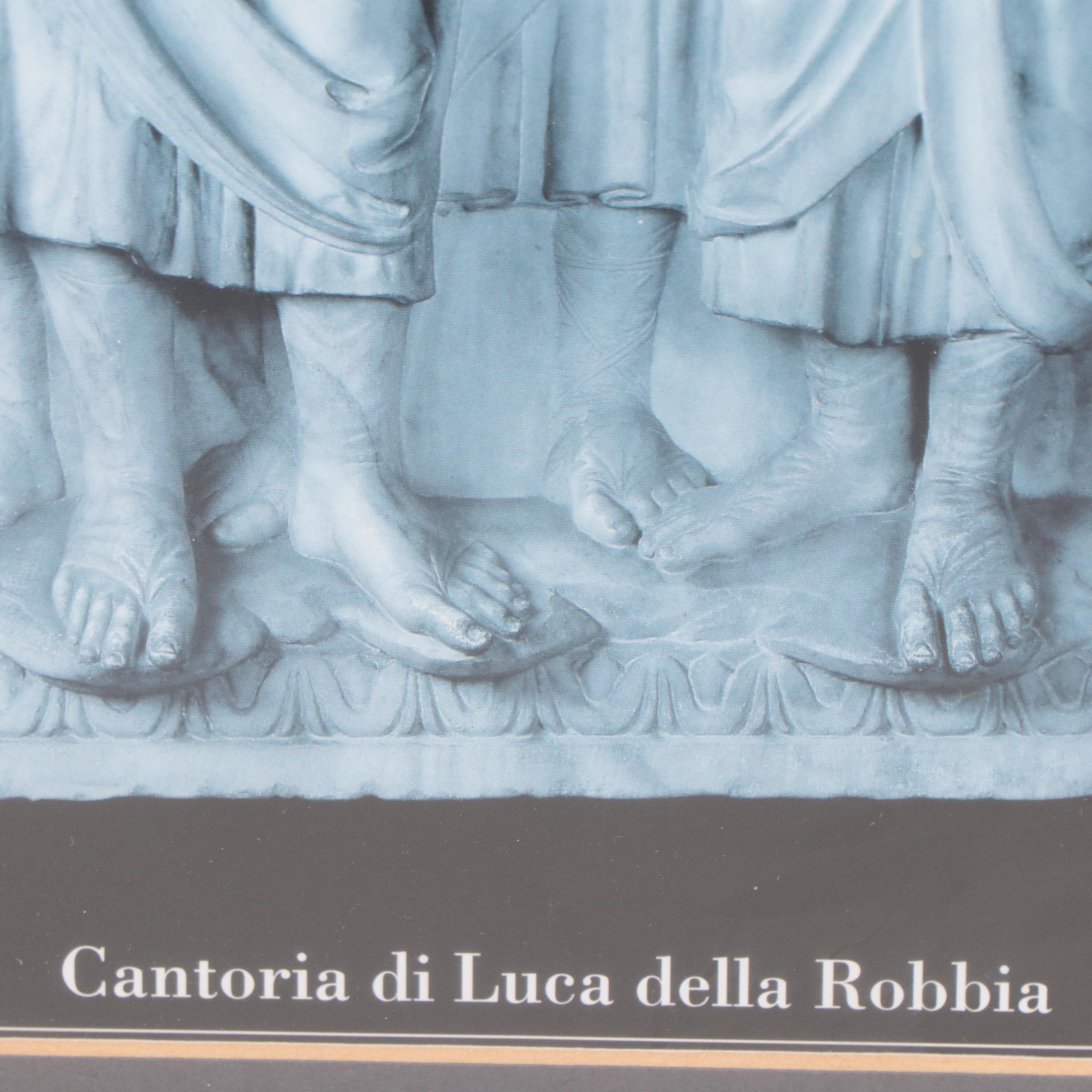 Offset Lithographs of After Luca Della Robbia "Cantoria"
