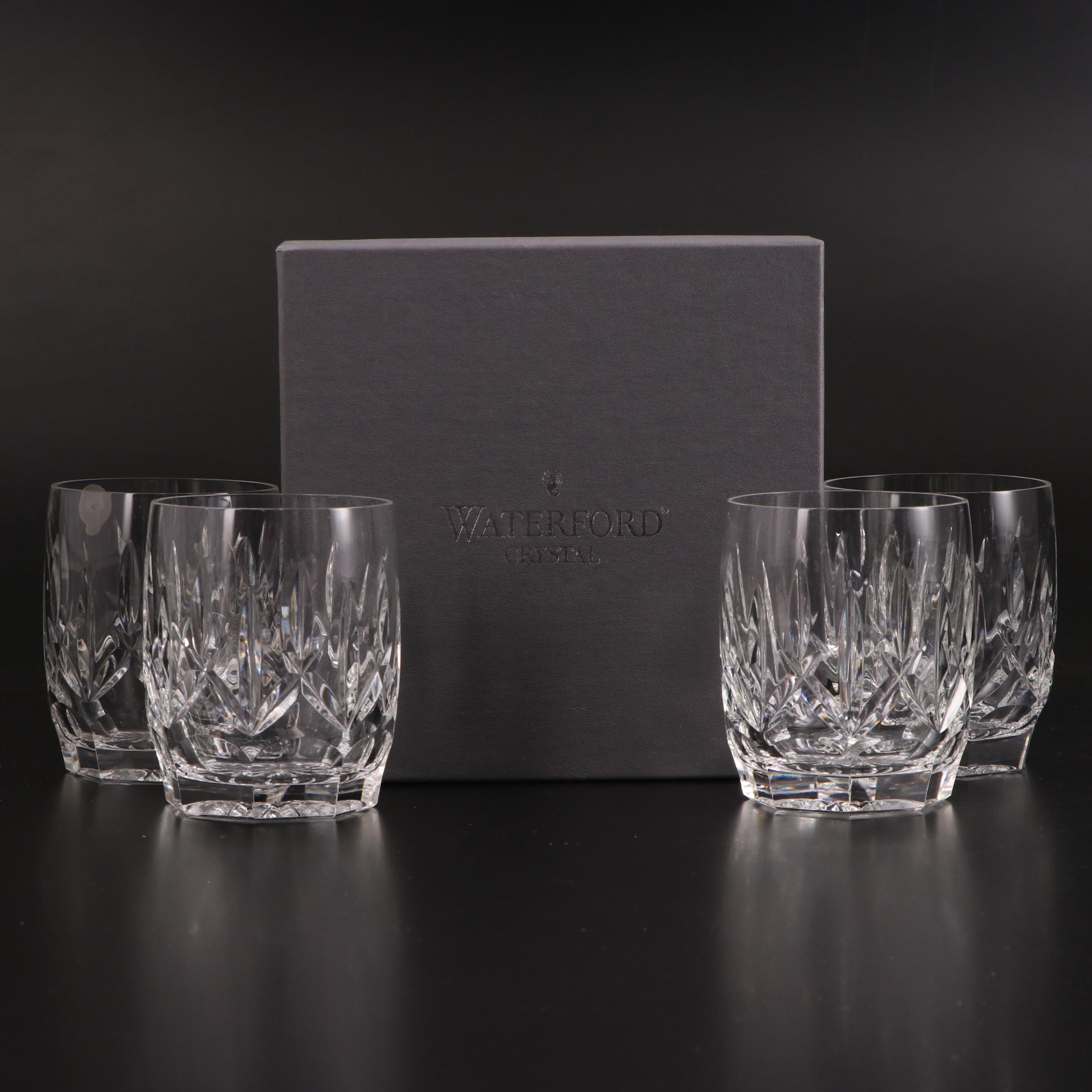 Waterford Crystal "Westhampton" Double Old Fashioned Glasses