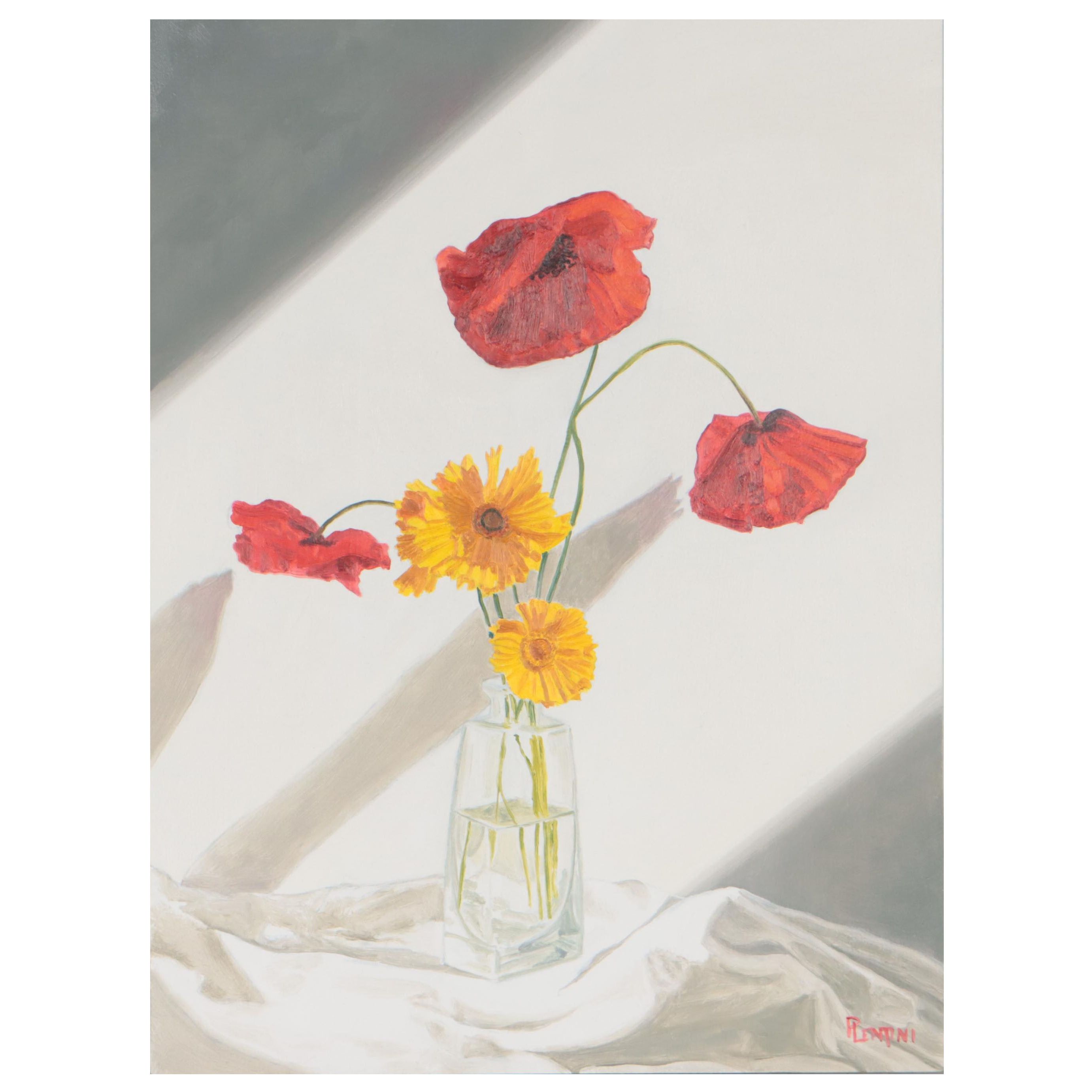 Peter Lentini Oil Painting "Arc," 21st Century