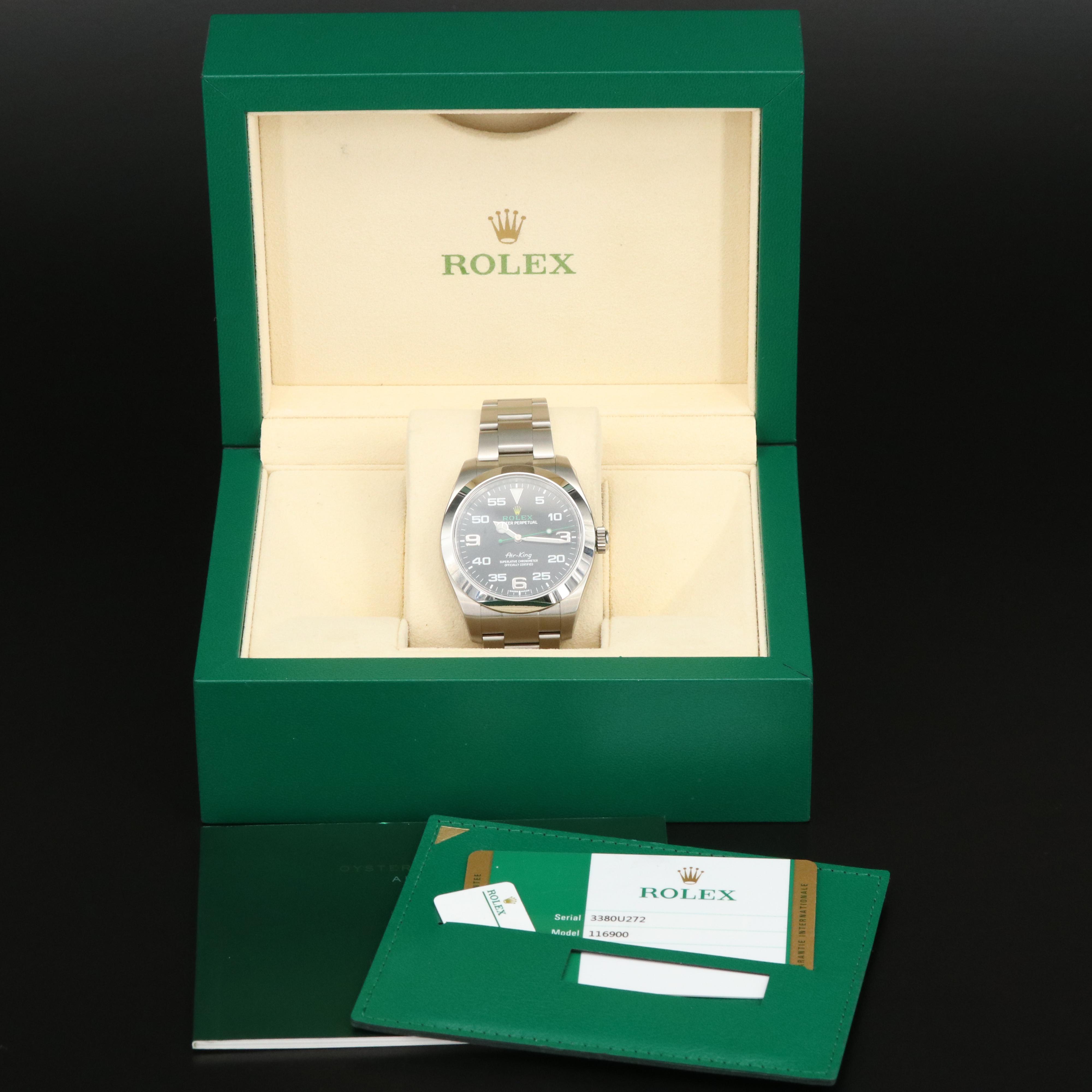 Rolex Air-King Oyster Perpetual Watch
