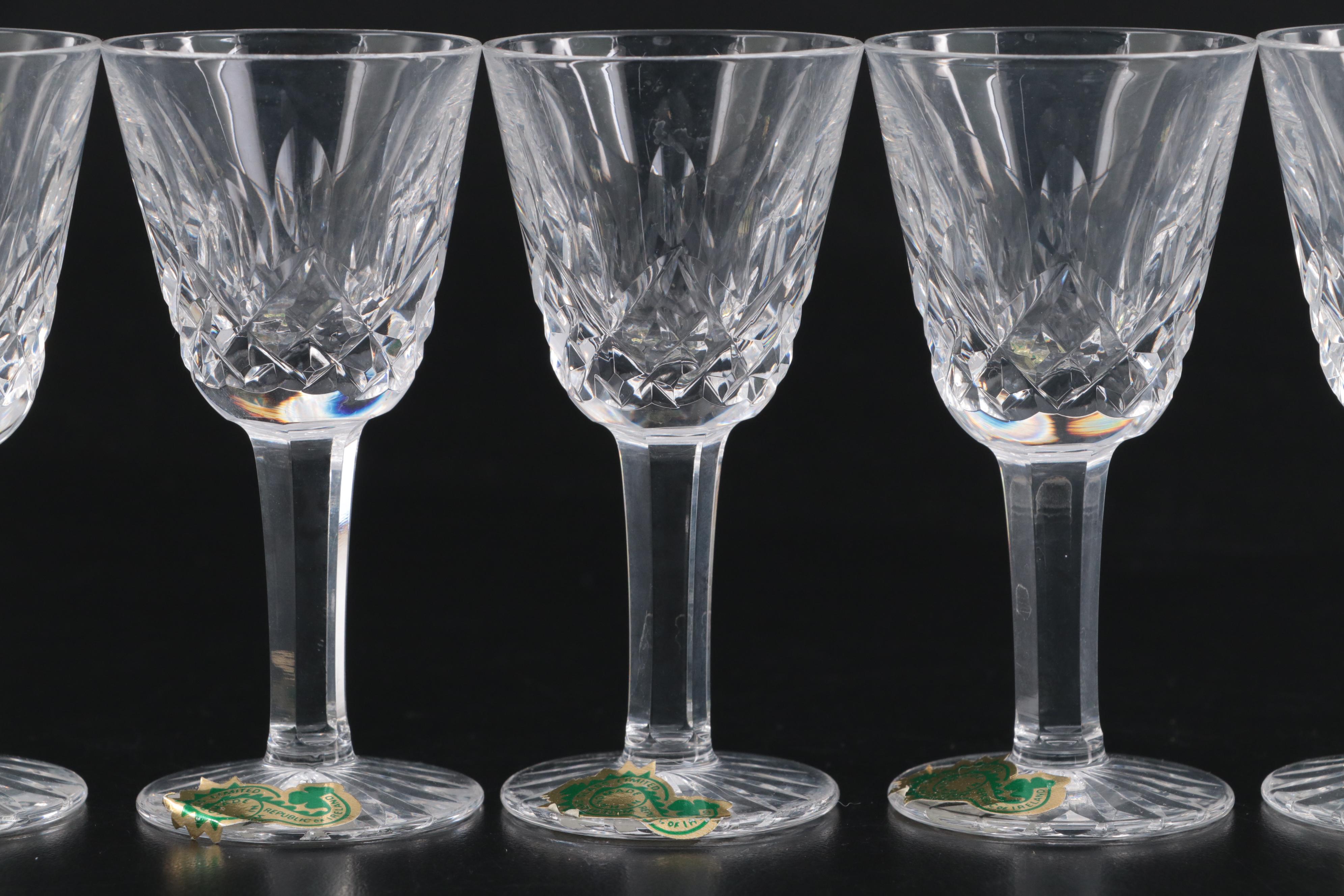 Waterford Crystal "Lismore" Liqueur Glasses