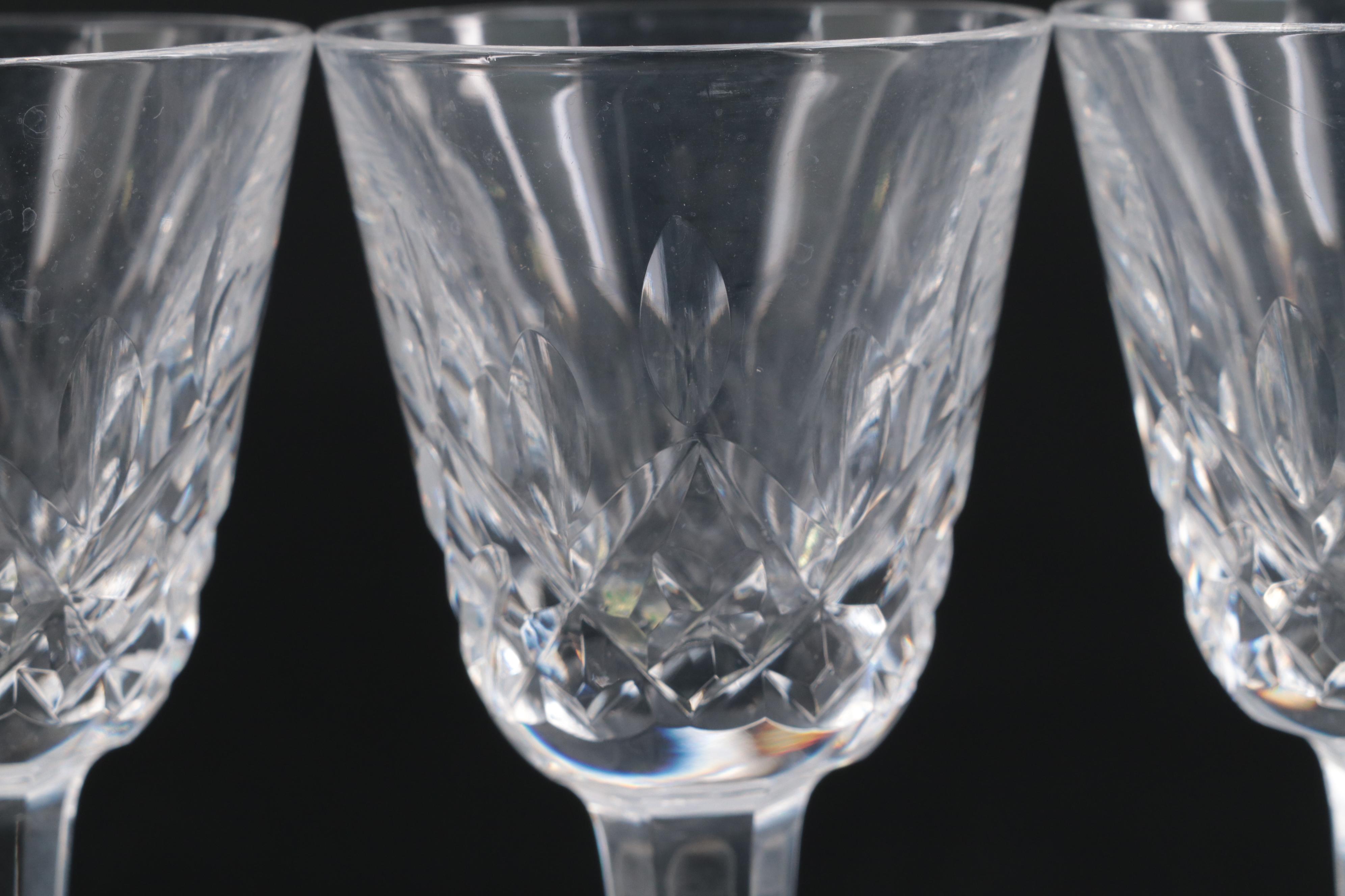 Waterford Crystal "Lismore" Liqueur Glasses