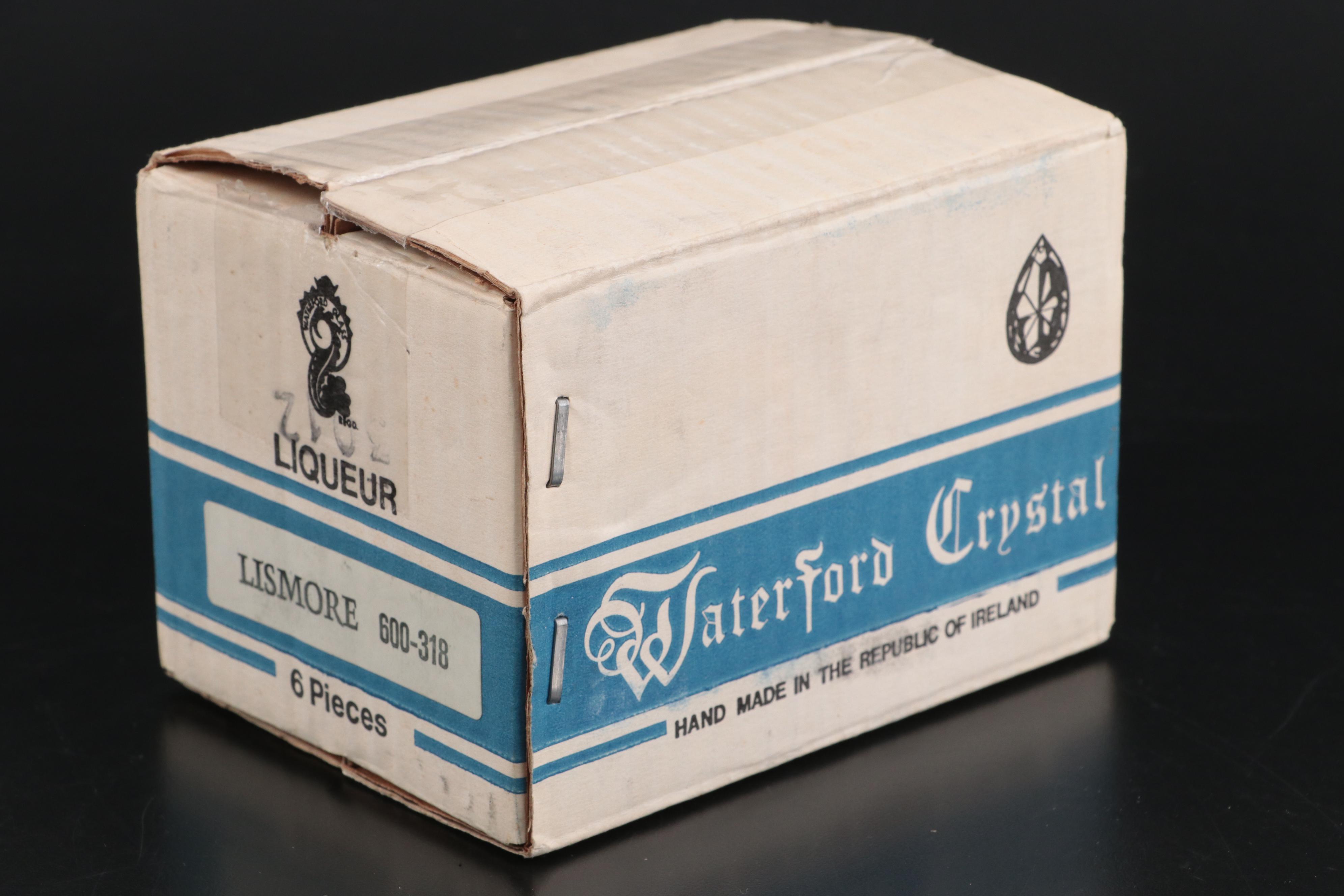 Waterford Crystal "Lismore" Liqueur Glasses