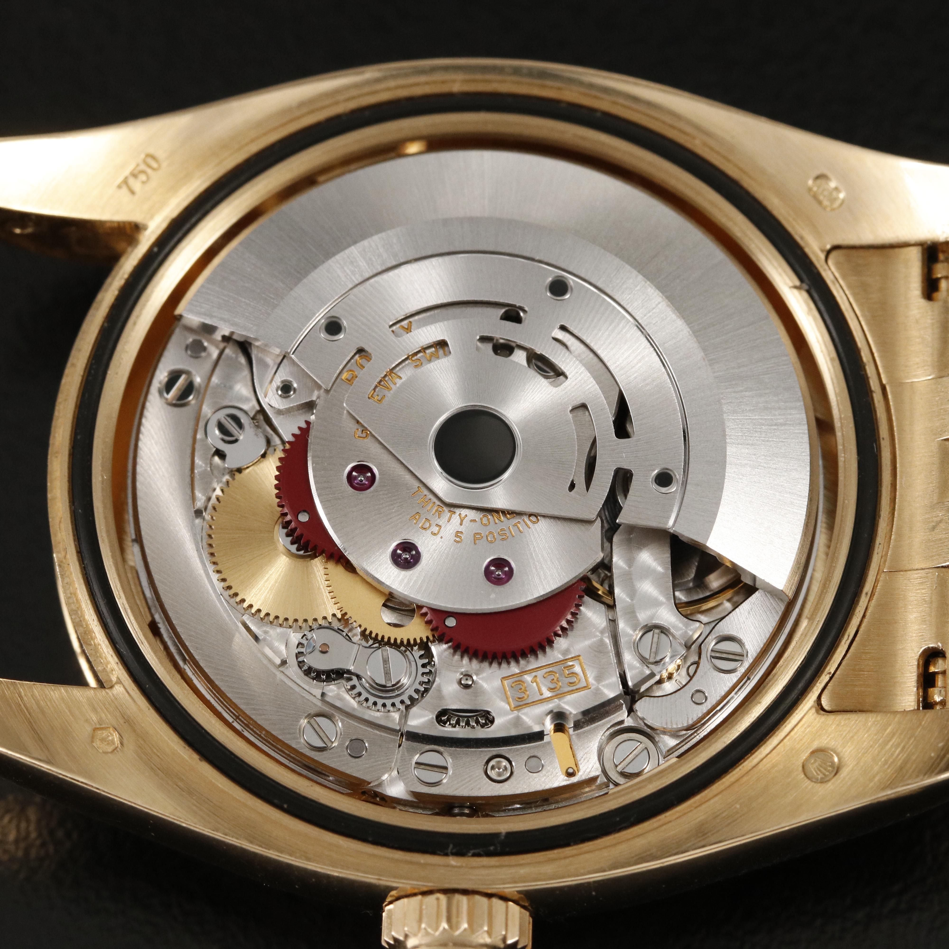 18K Rolex Oyster Perpetual Datejust Watch