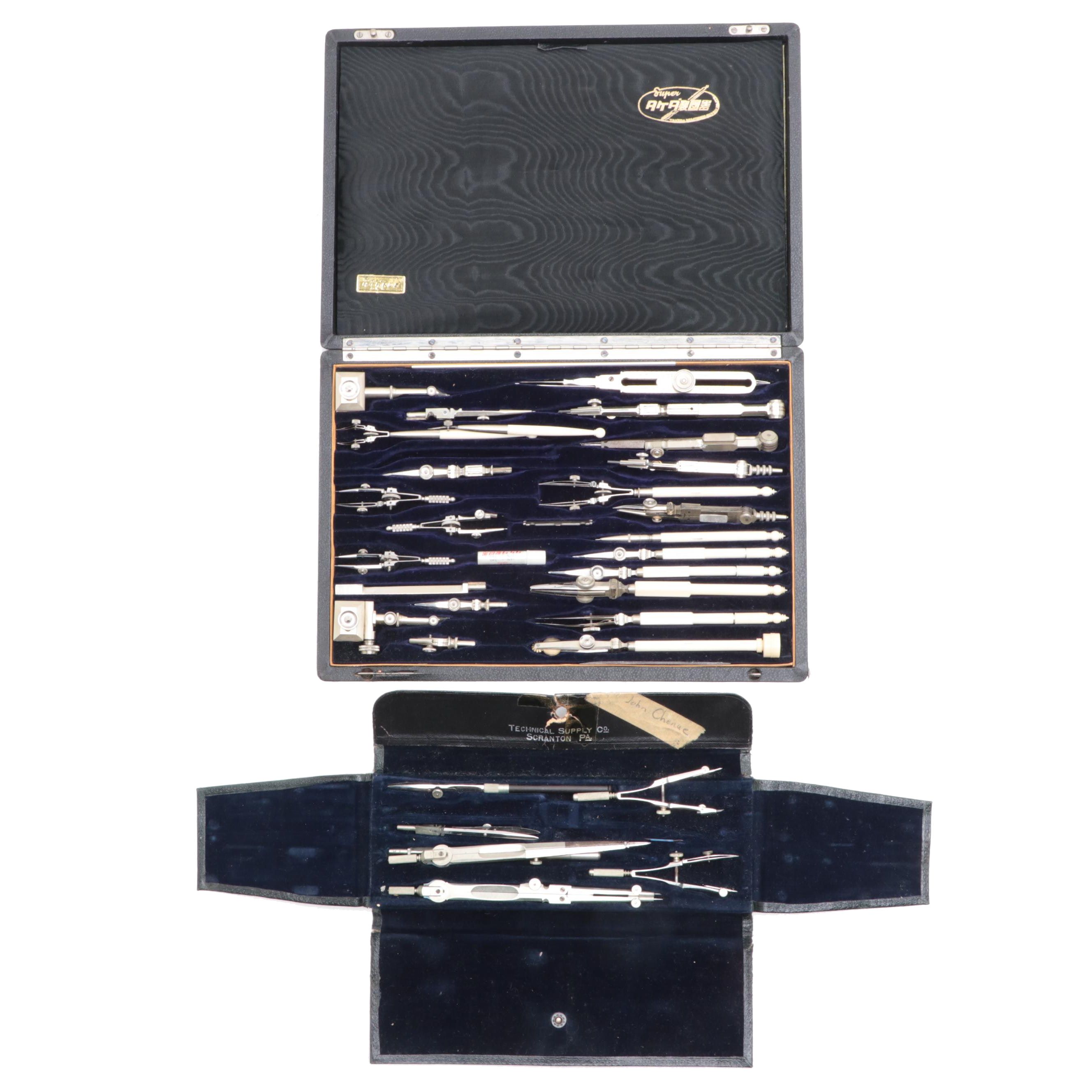 Takeda and Technical Supply Co. Drafting Sets