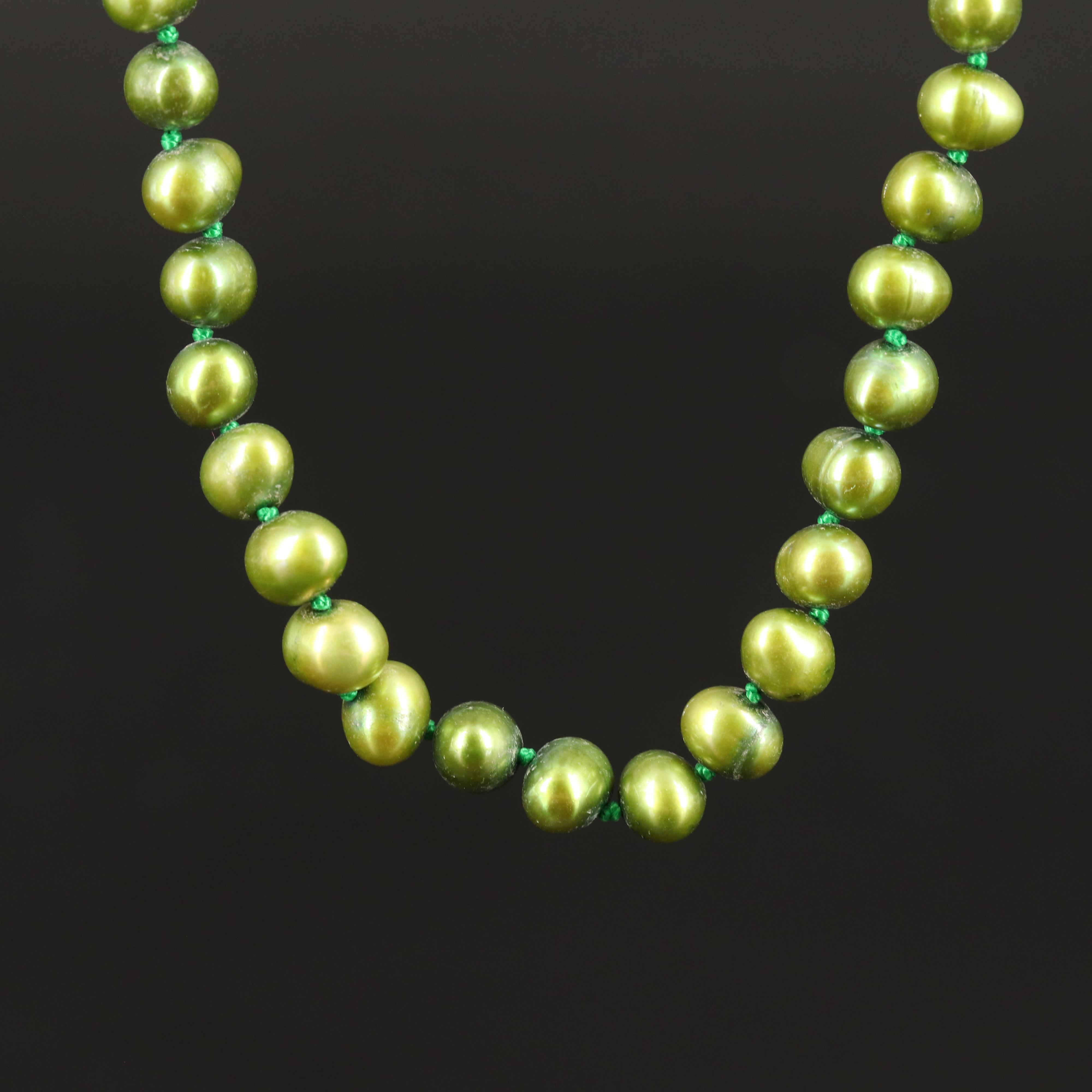 Pearl Necklace with 14K Clasp