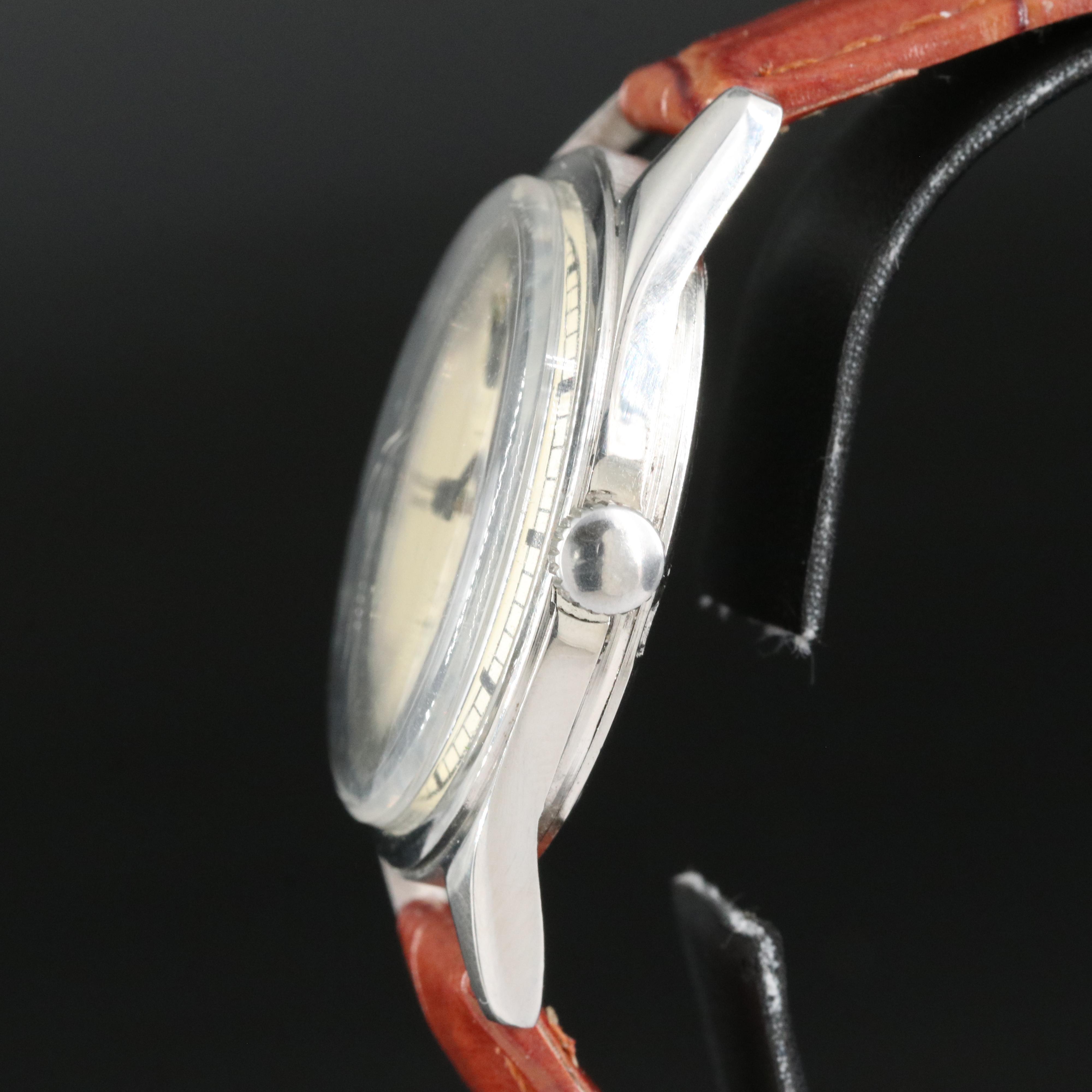 Vintage Favre - Leuba Regulator Stainless Steel Watch