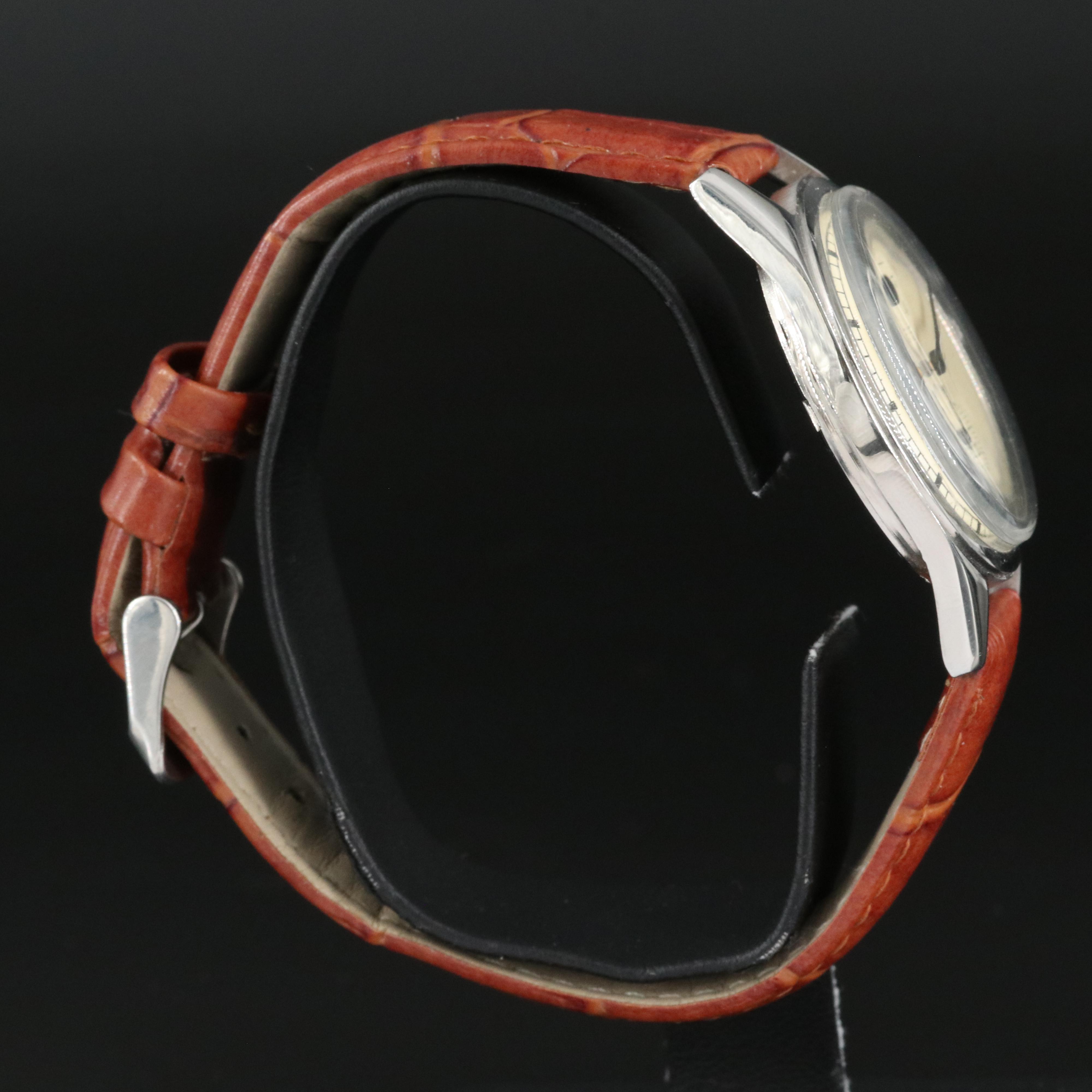 Vintage Favre - Leuba Regulator Stainless Steel Watch