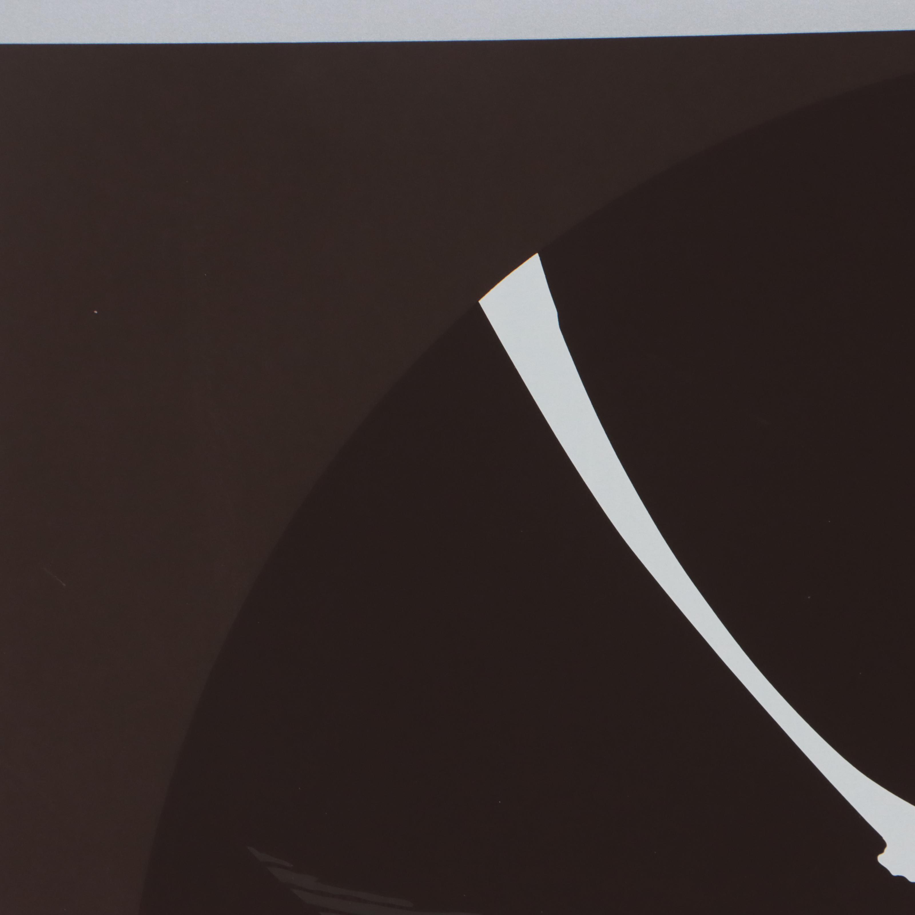 Thomas Whelan Benton Serigraph "Gate Series - Yellow," 1981