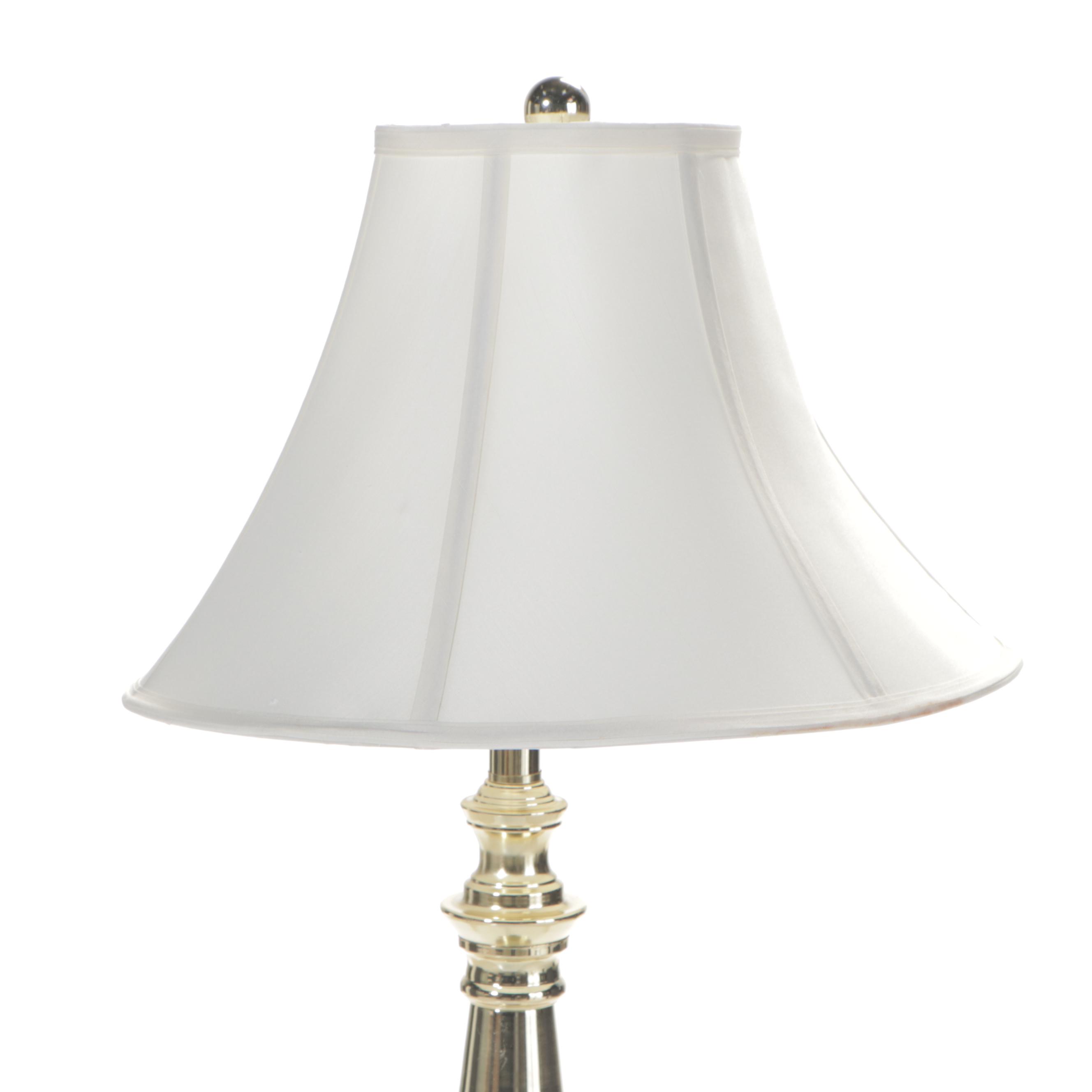 Décor Therapy Polished Metal Floor Lamp, Contemporary