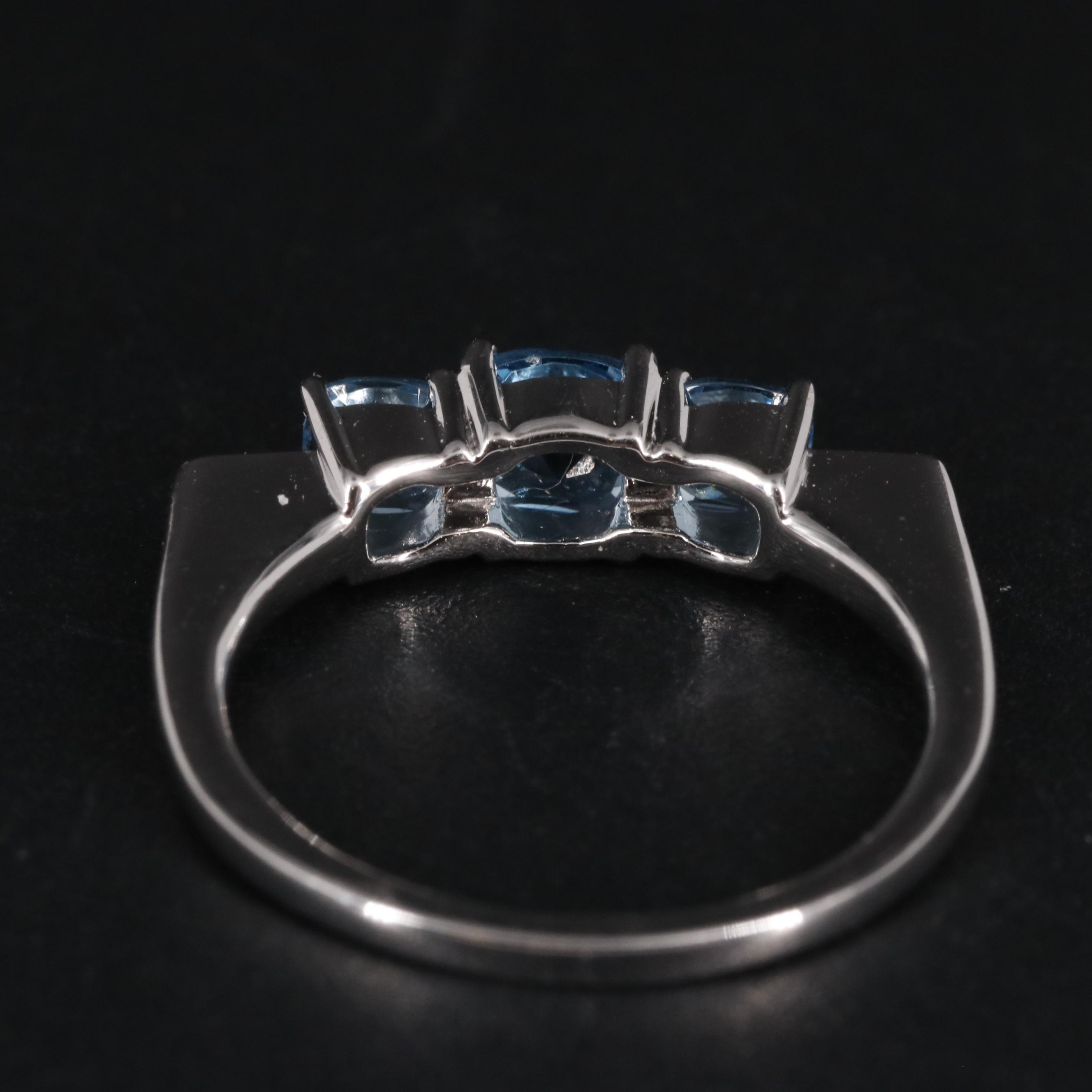 Sterling Silver Topaz Ring