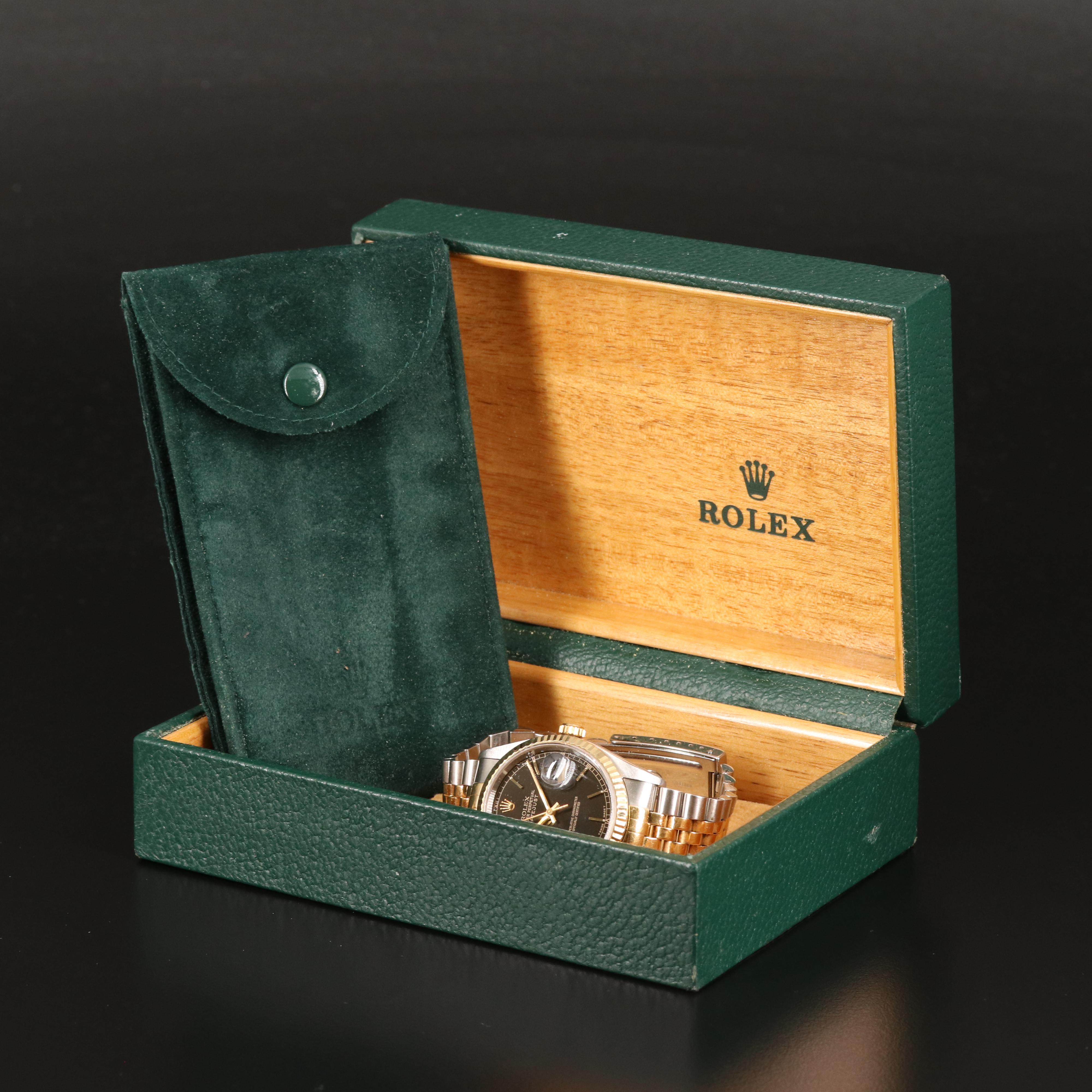 1995-1996 Rolex Oyster Perpetual Datejust Watch