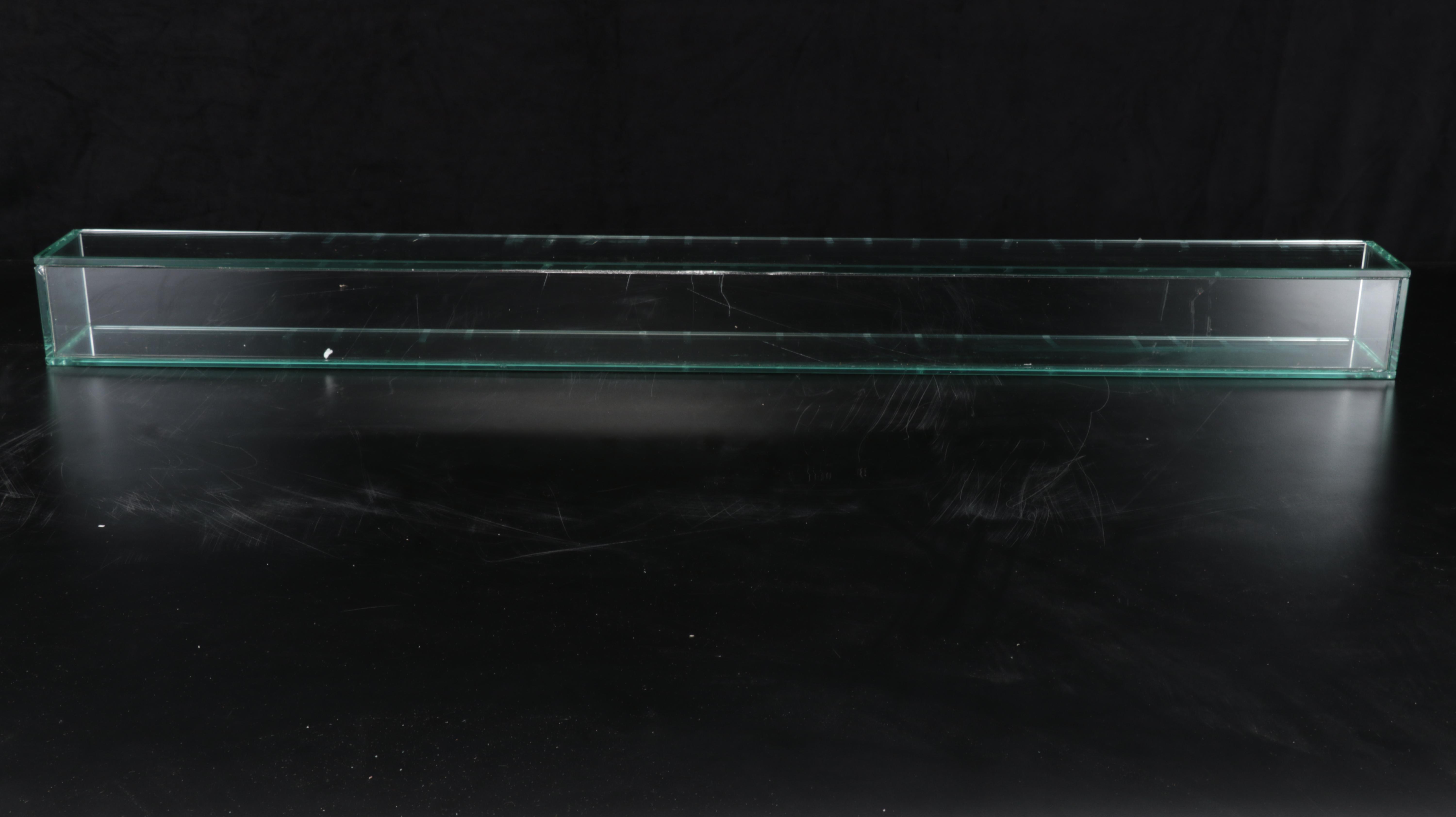 Accent Decor Contemporary Clear Glass Planters