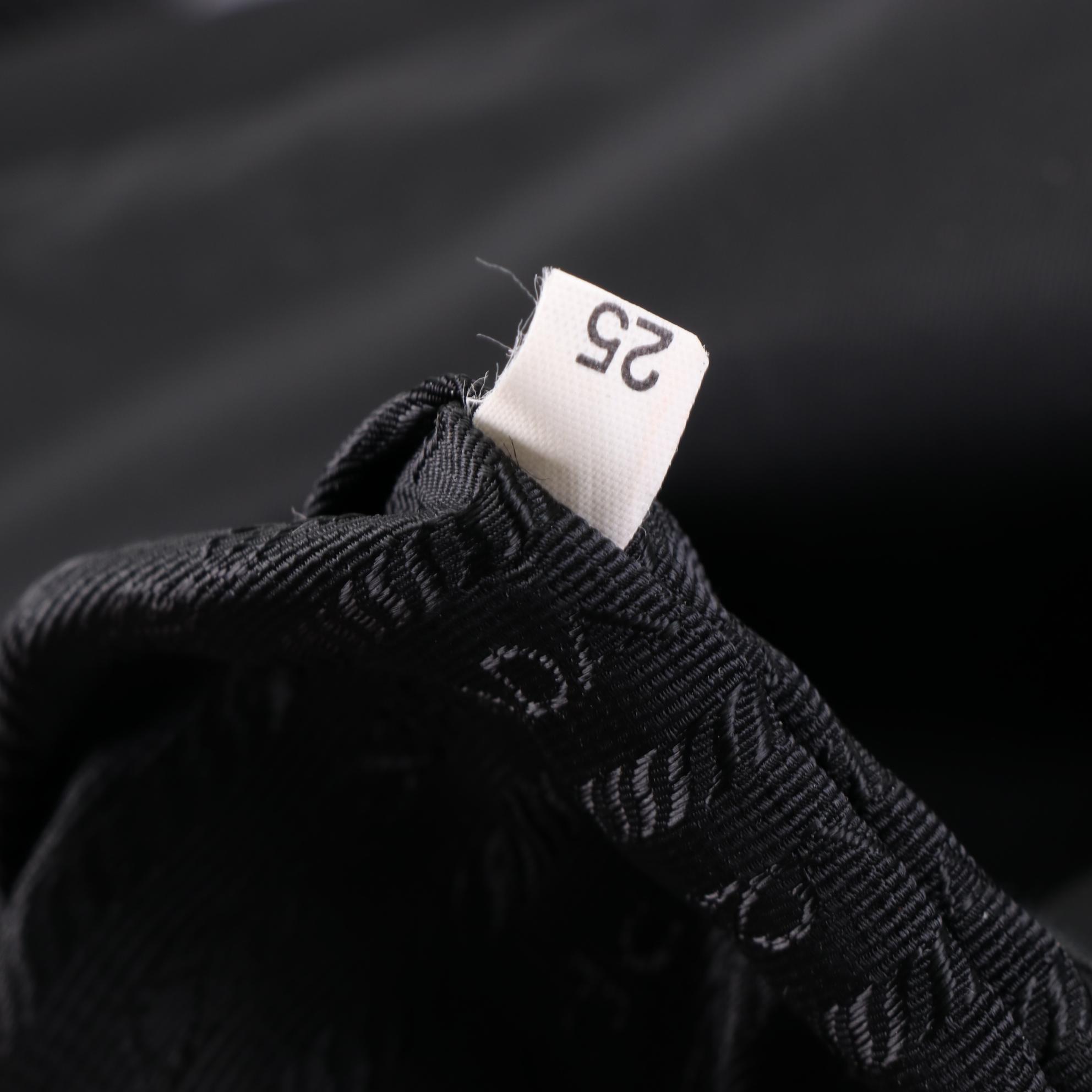 Prada Crossbody Bag in Nylon with Leather Trim