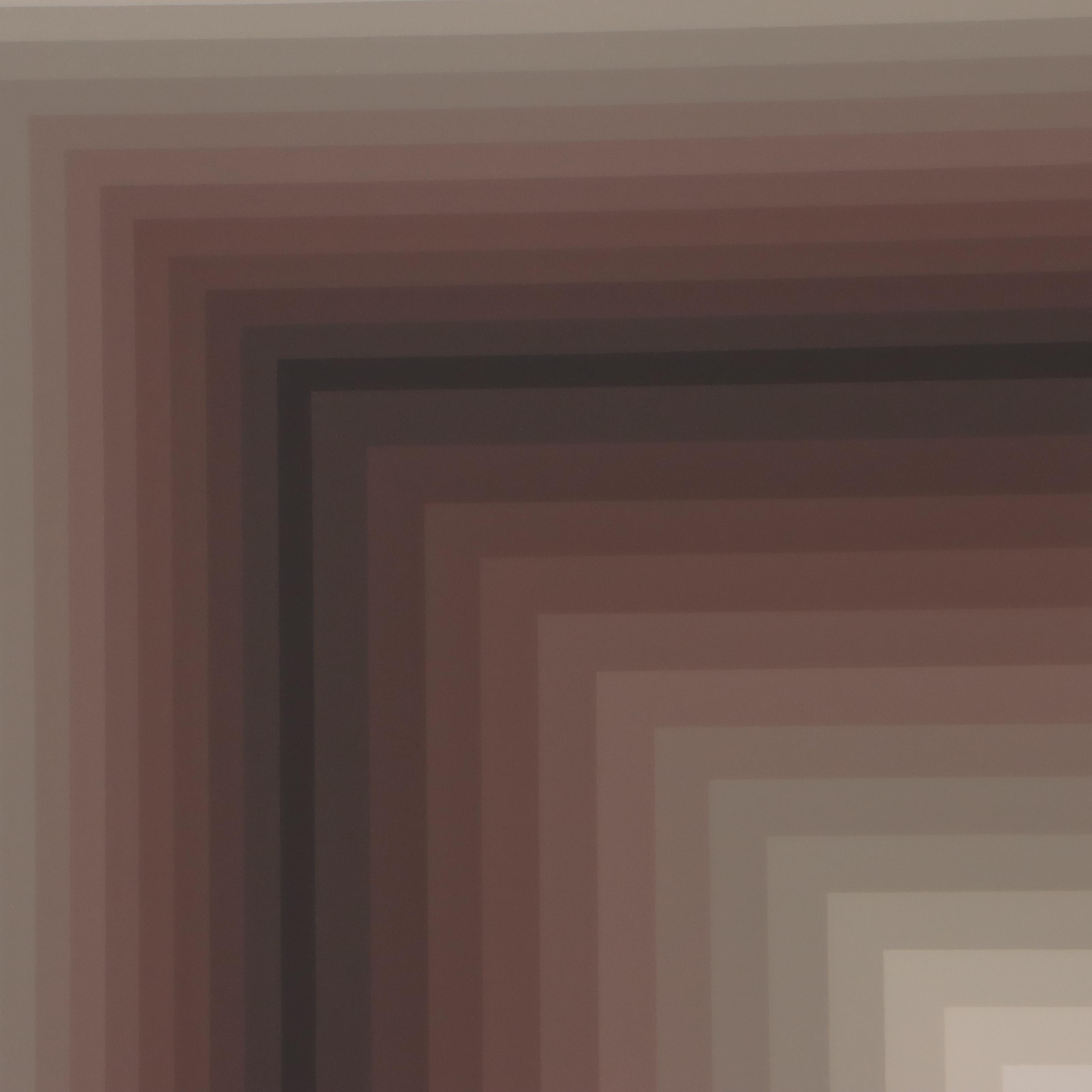 Jurgen Peters Serigraph "Contraction," 1981