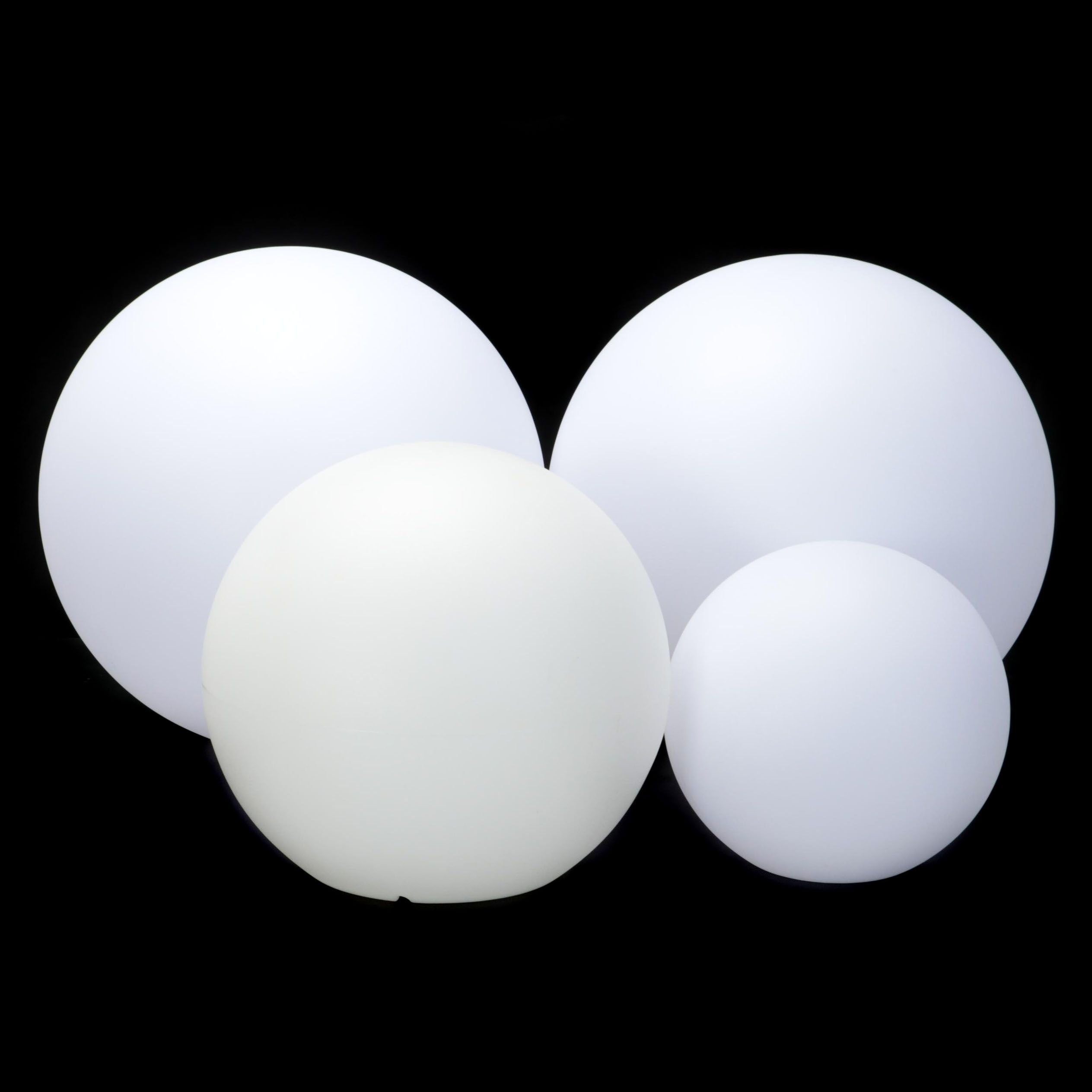 Large Color Changing Rechargeable LED Orb Lights With Remote