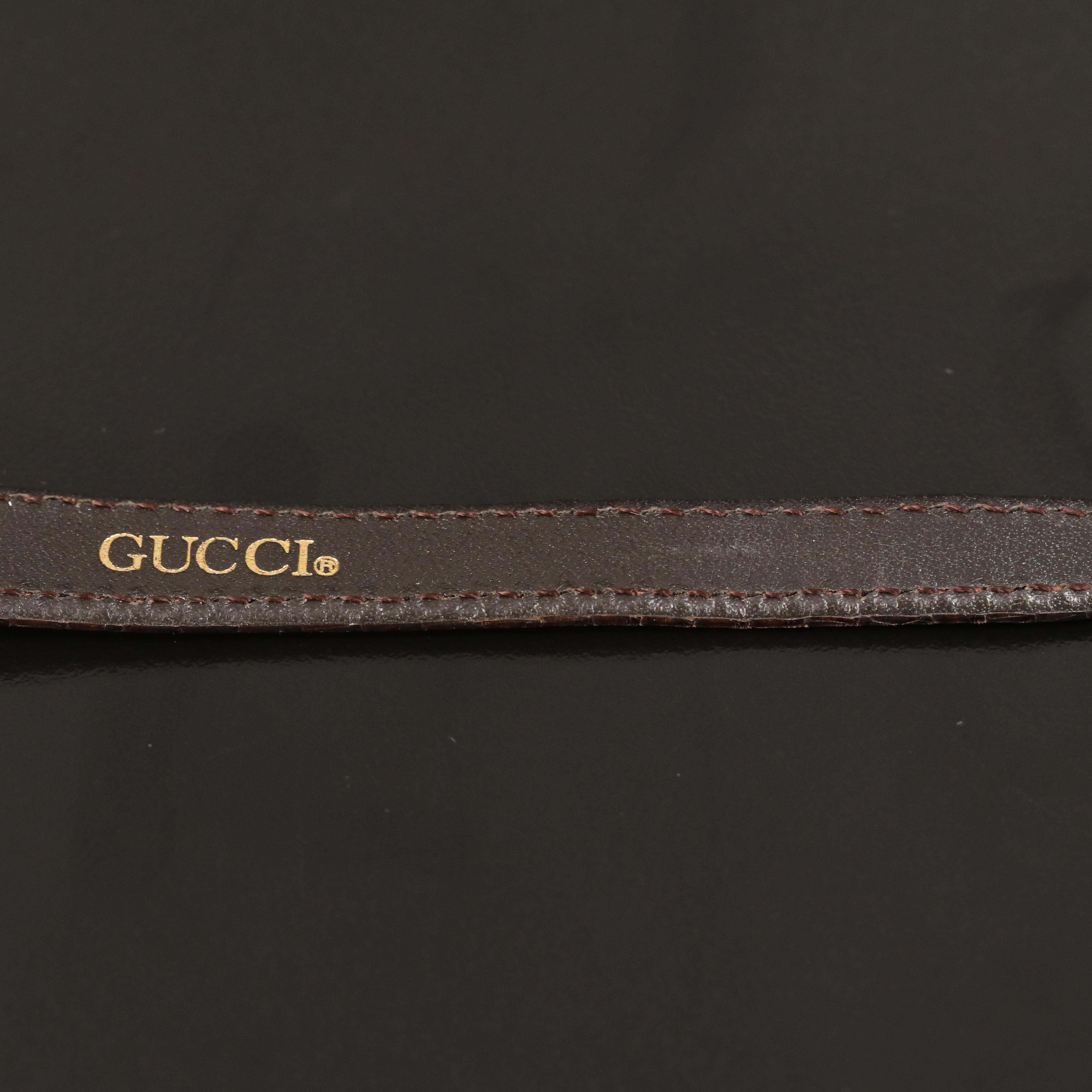 Gucci Roman Dial Gold Plated Watch